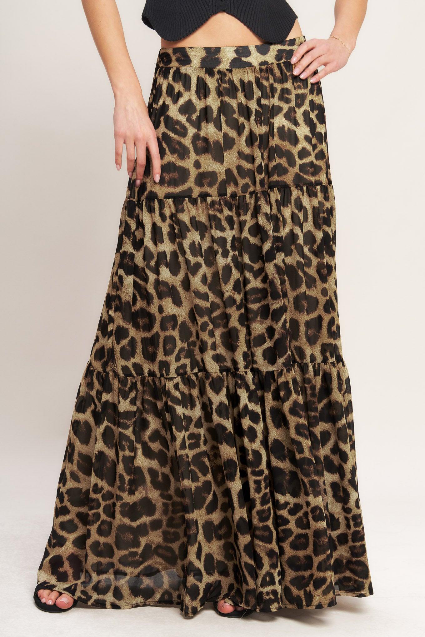 Seasonless Styling Woven Maxi Skirt - Image 2
