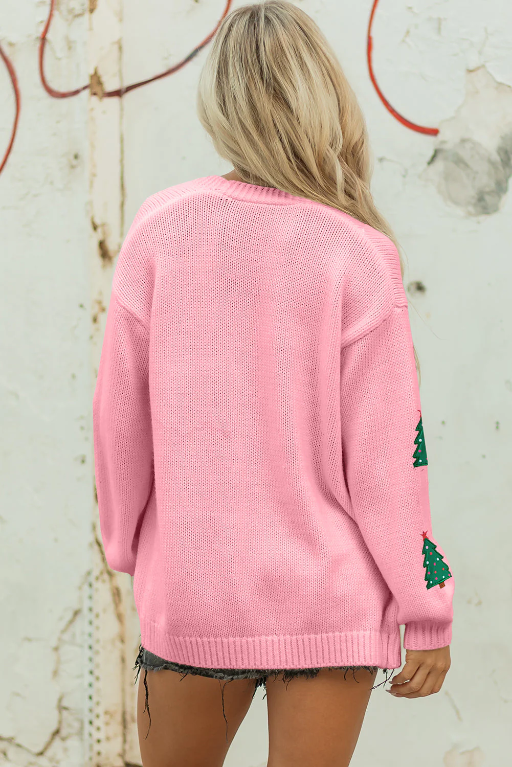 Threaded Pear Selena Drop Shoulder Midi Cardigan - Image 2