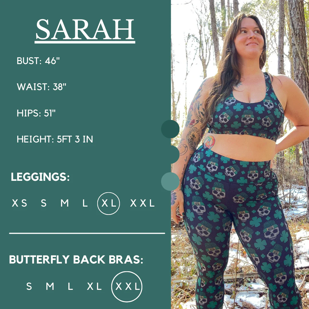 Constantly Varied Gear Shamrock Skulls Leggings - Image 7