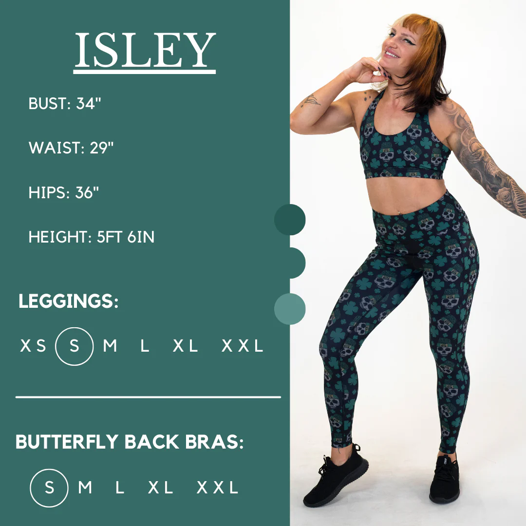 Constantly Varied Gear Shamrock Skulls Leggings - Image 9