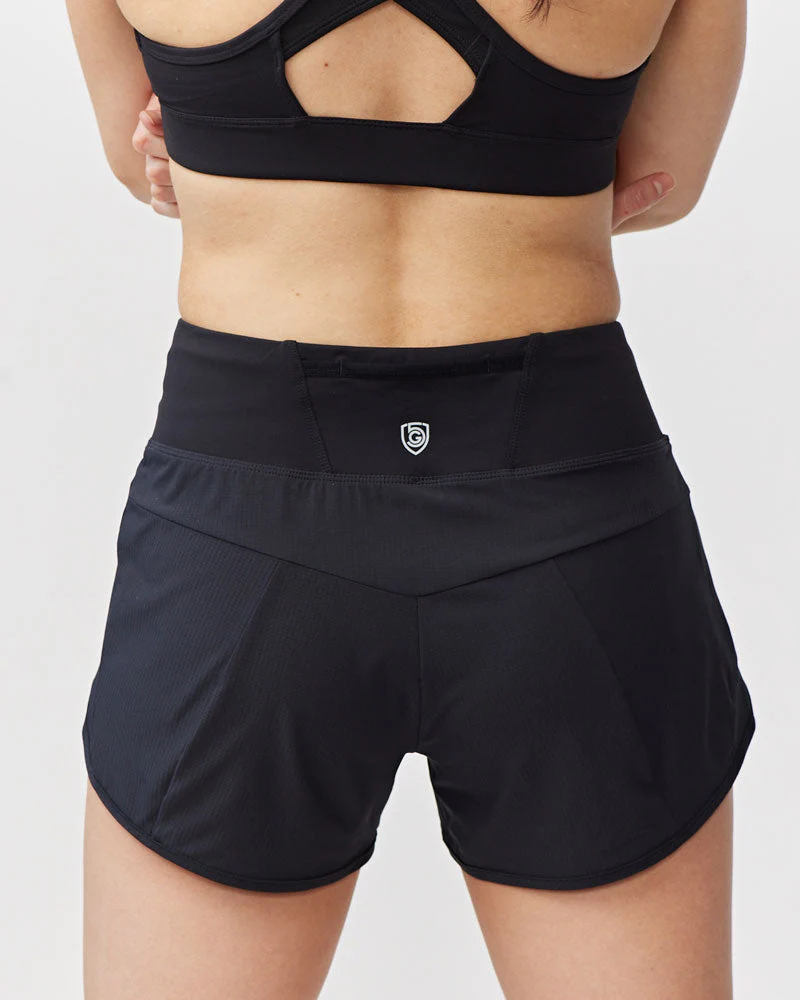 Sheva Women's High Rise Running Shorts - Image 4