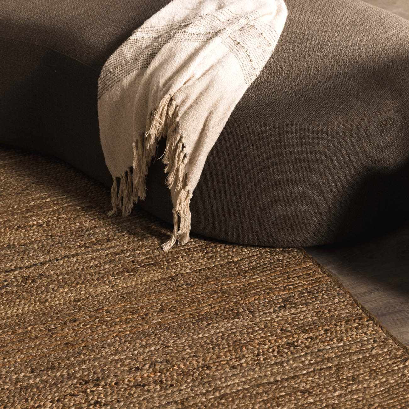 Shippagan Tan Jute Braided Rug - Image 14