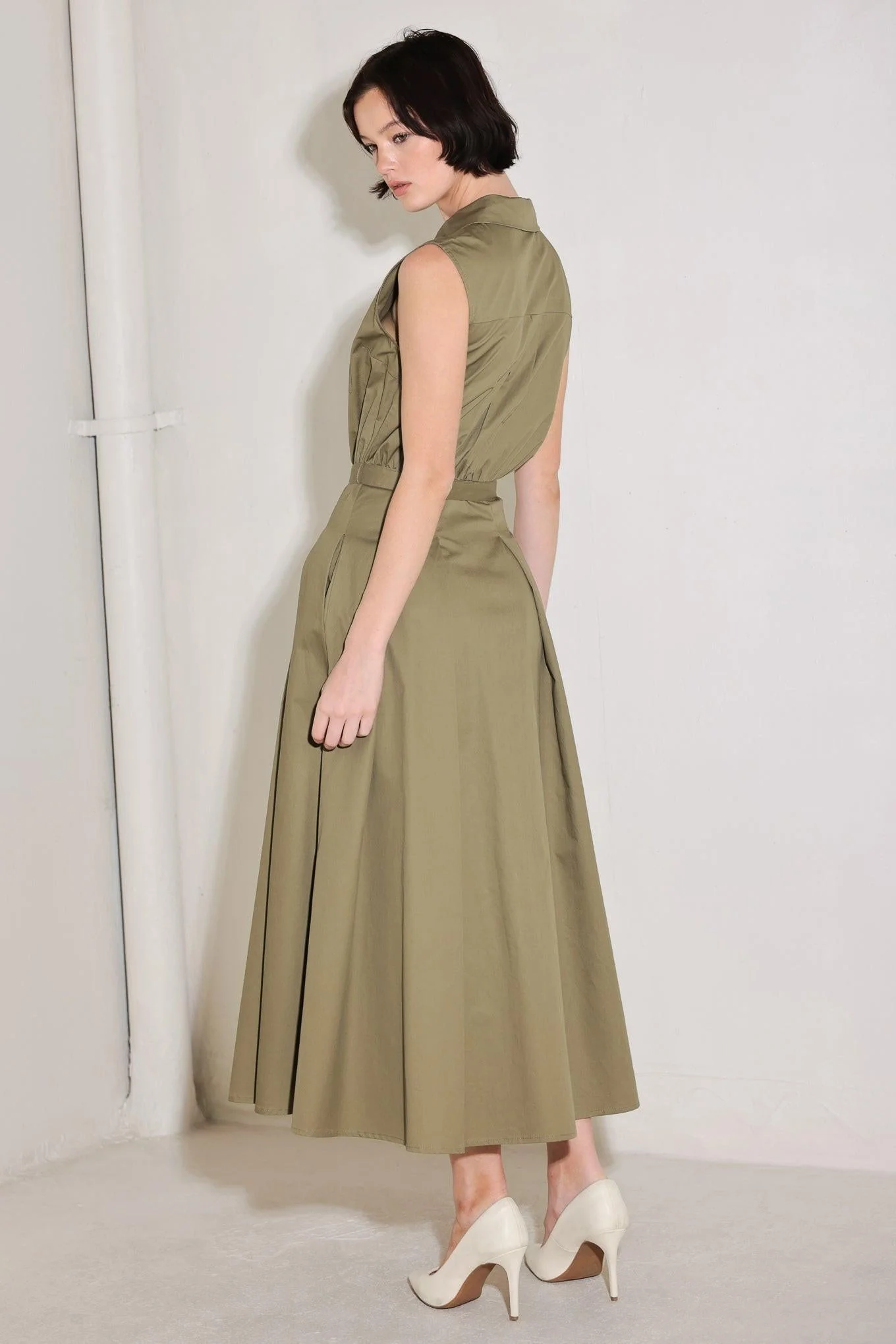 Simply Unstoppable Woven Midi Dress - Image 5