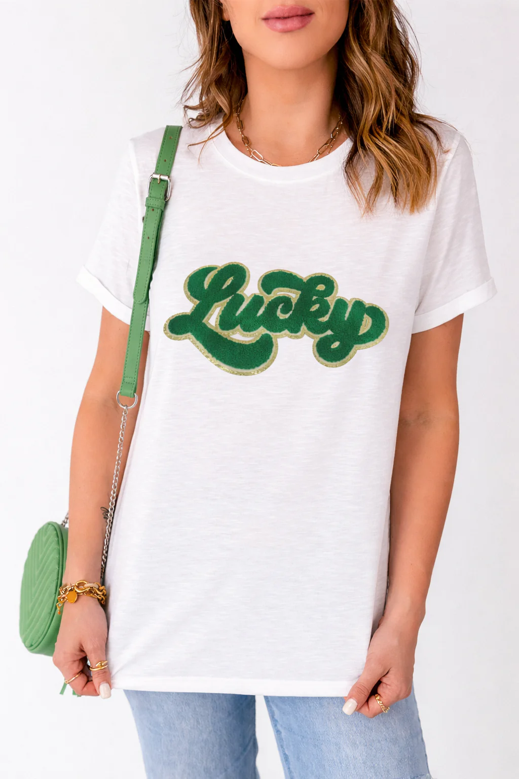 Threaded Pear Sloane Patched Graphic T Shirt - Image 4