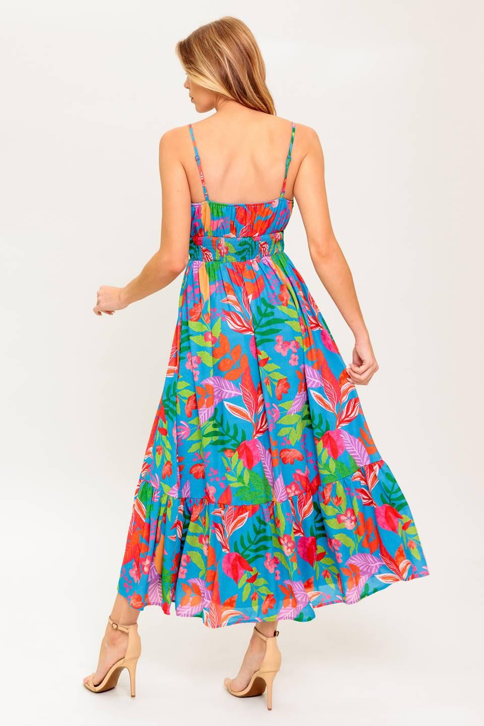 Slow Motion Love Woven Midi Dress - Image 6