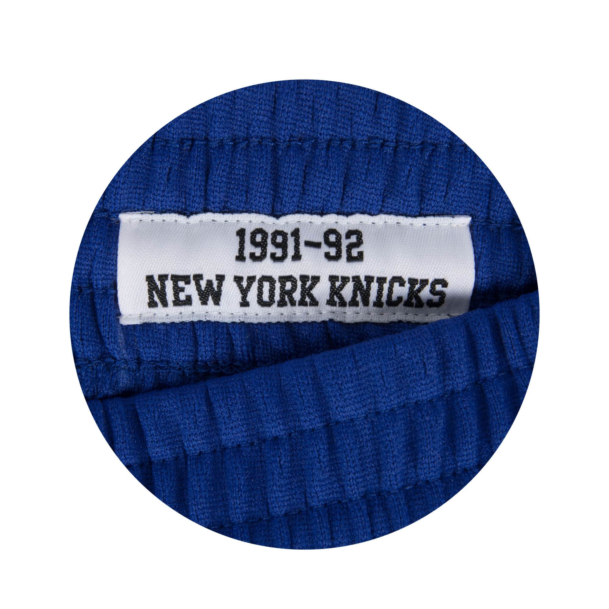 Mitchell & Ness NBA Swingman Road Shorts Ny Knicks 91-92 Shorts - Image 4