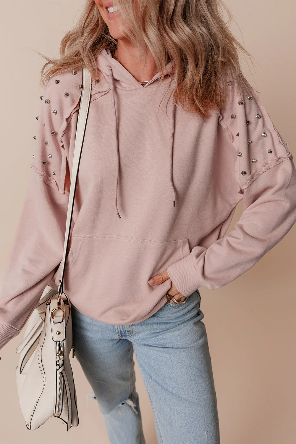 Threaded Pear Sofia Stud Raglan Sleeve Hoodie - Image 7