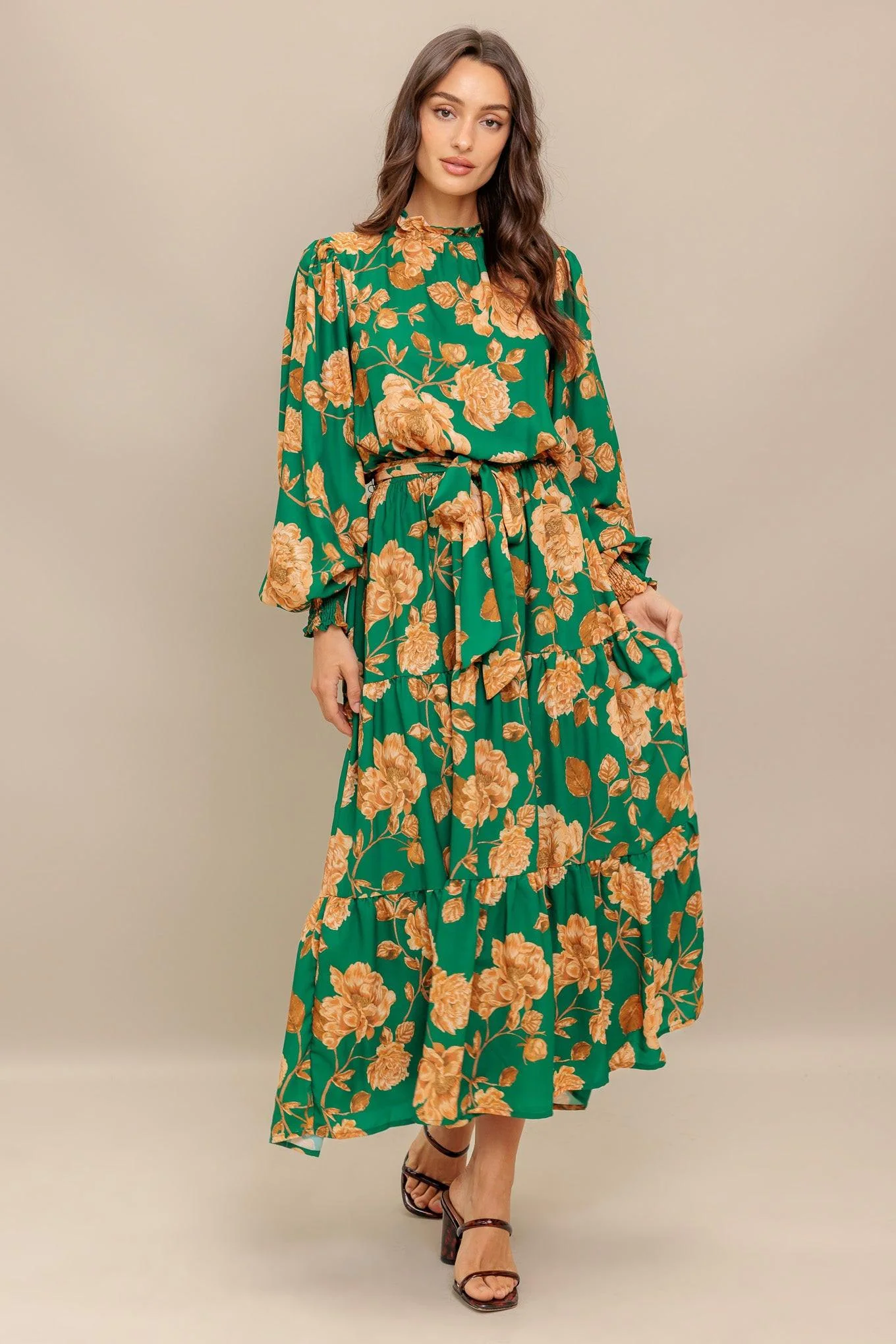 Songs About You Woven Midi Dress - Image 4