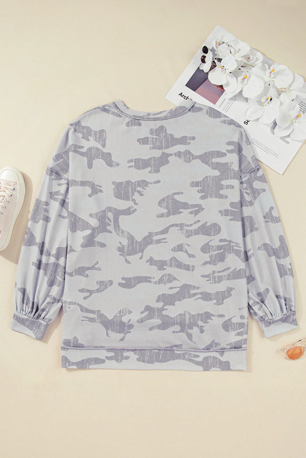 Threaded Pear Sophia Multicolour Print Plus Sweatshirt - Image 9
