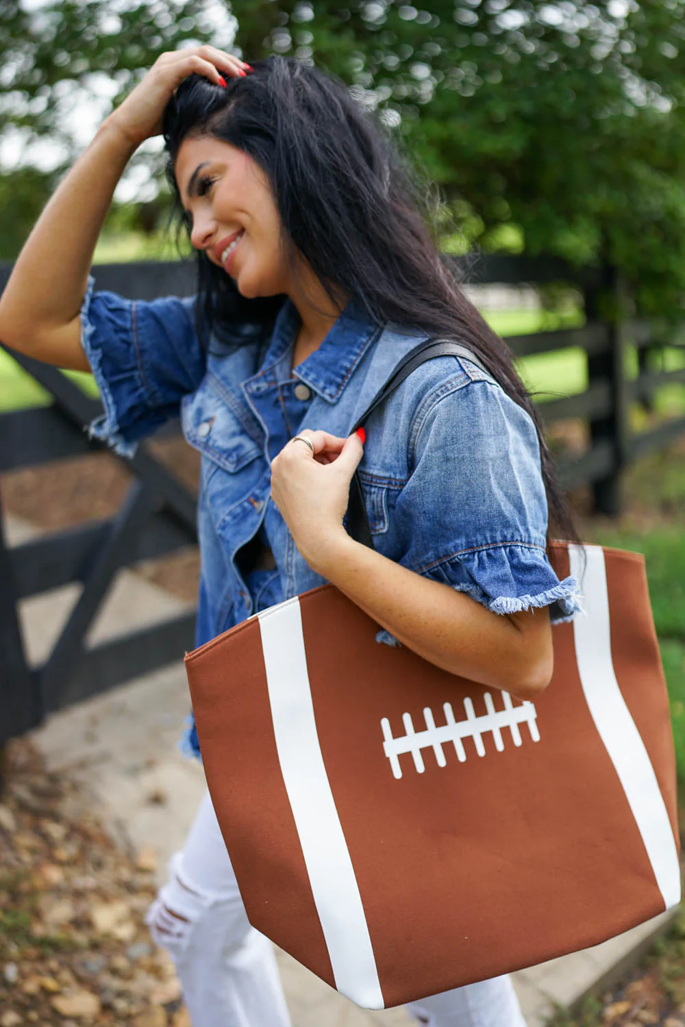 Threaded Pear Sport Canvas Tote - Image 6
