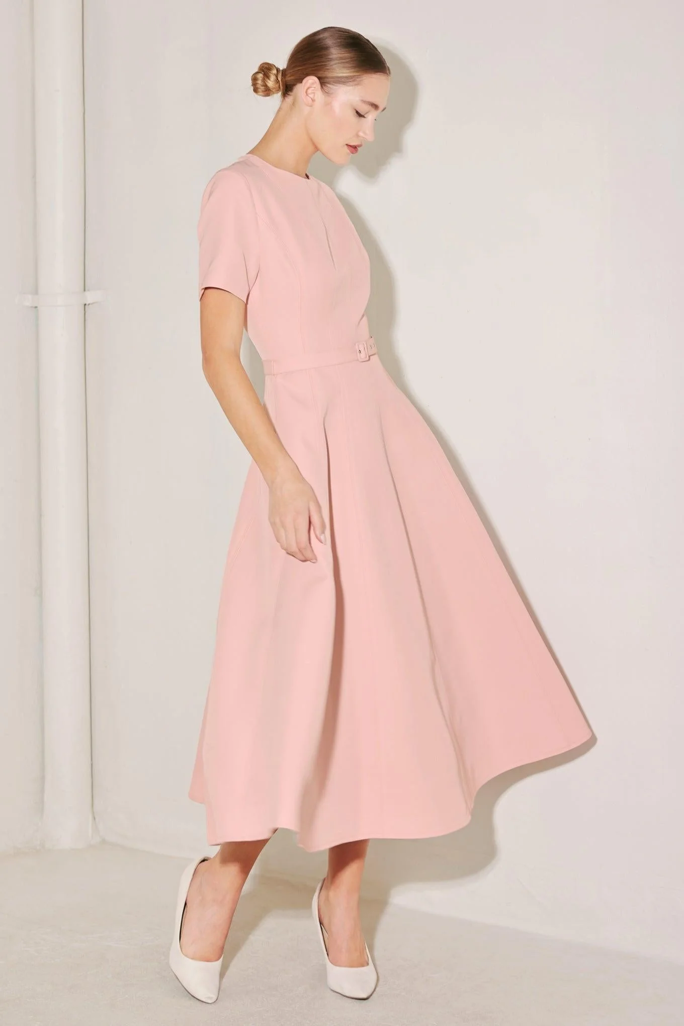 Spring Icon Woven Midi Dress - Image 8