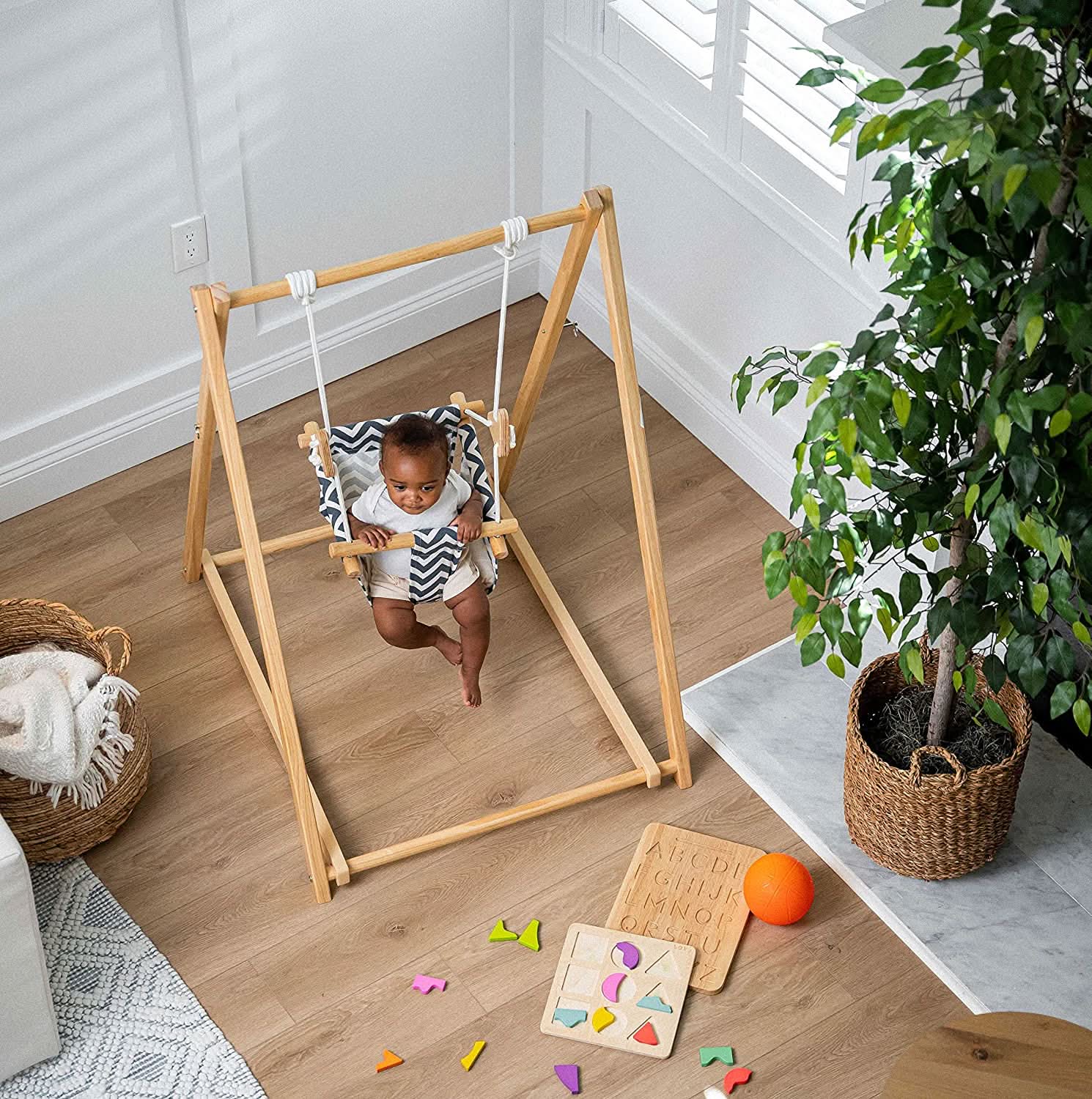 Spruce | Foldable Baby Swing - Image 3