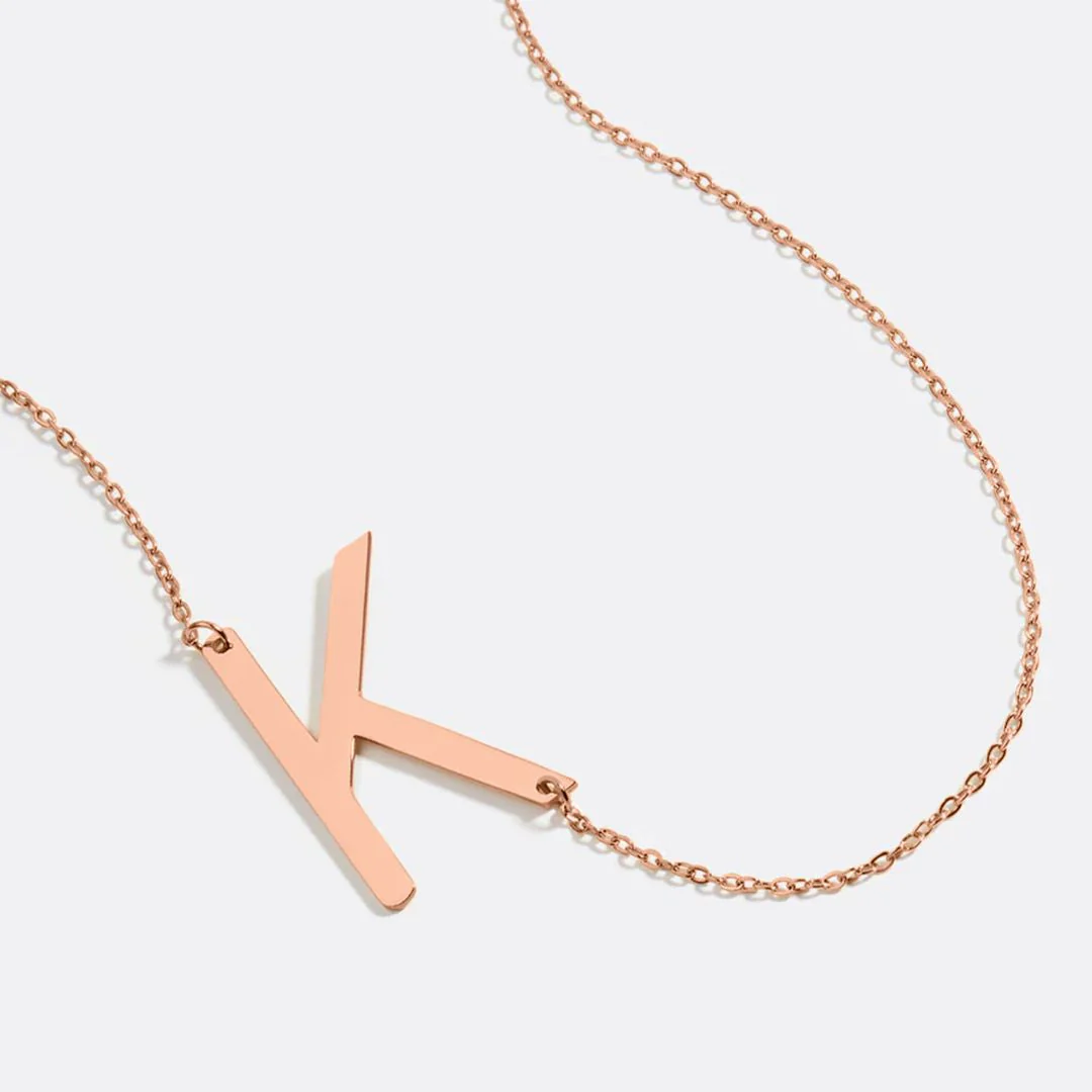 Mint & Lily Statement Initial Necklace - Image 50