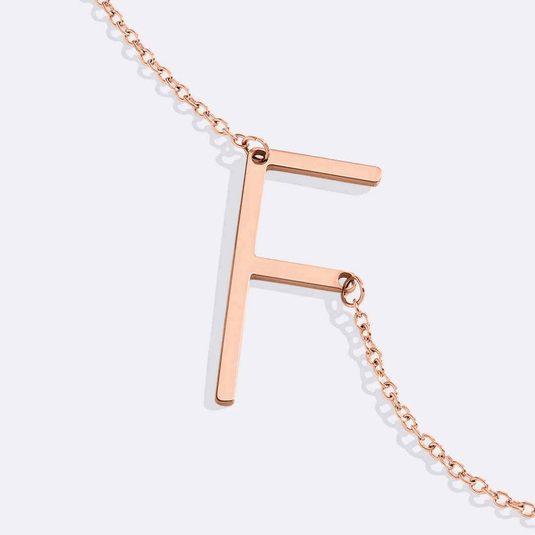 Mint & Lily Statement Initial Necklace - Image 86