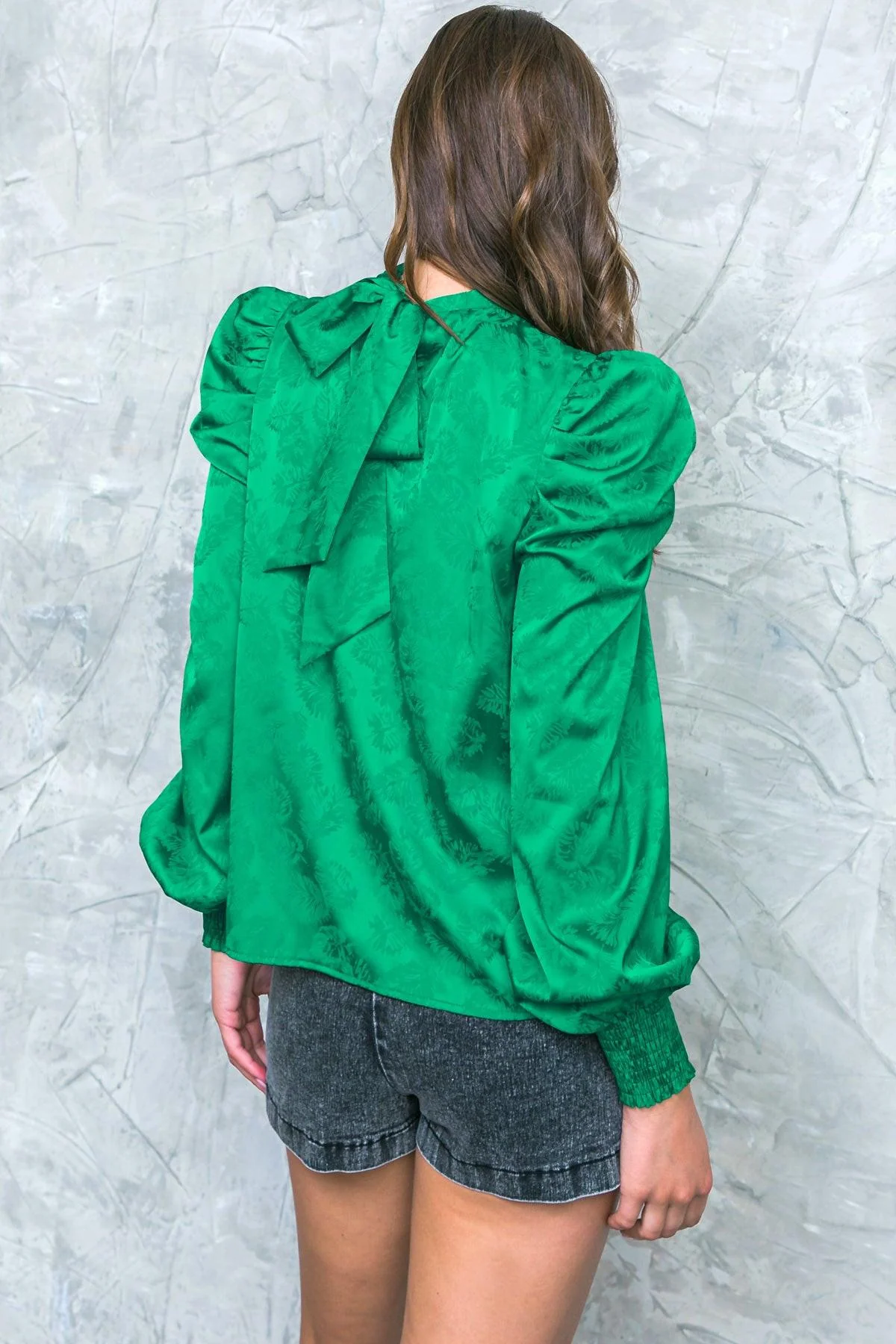 Stolen Glances Satin Top - Image 4