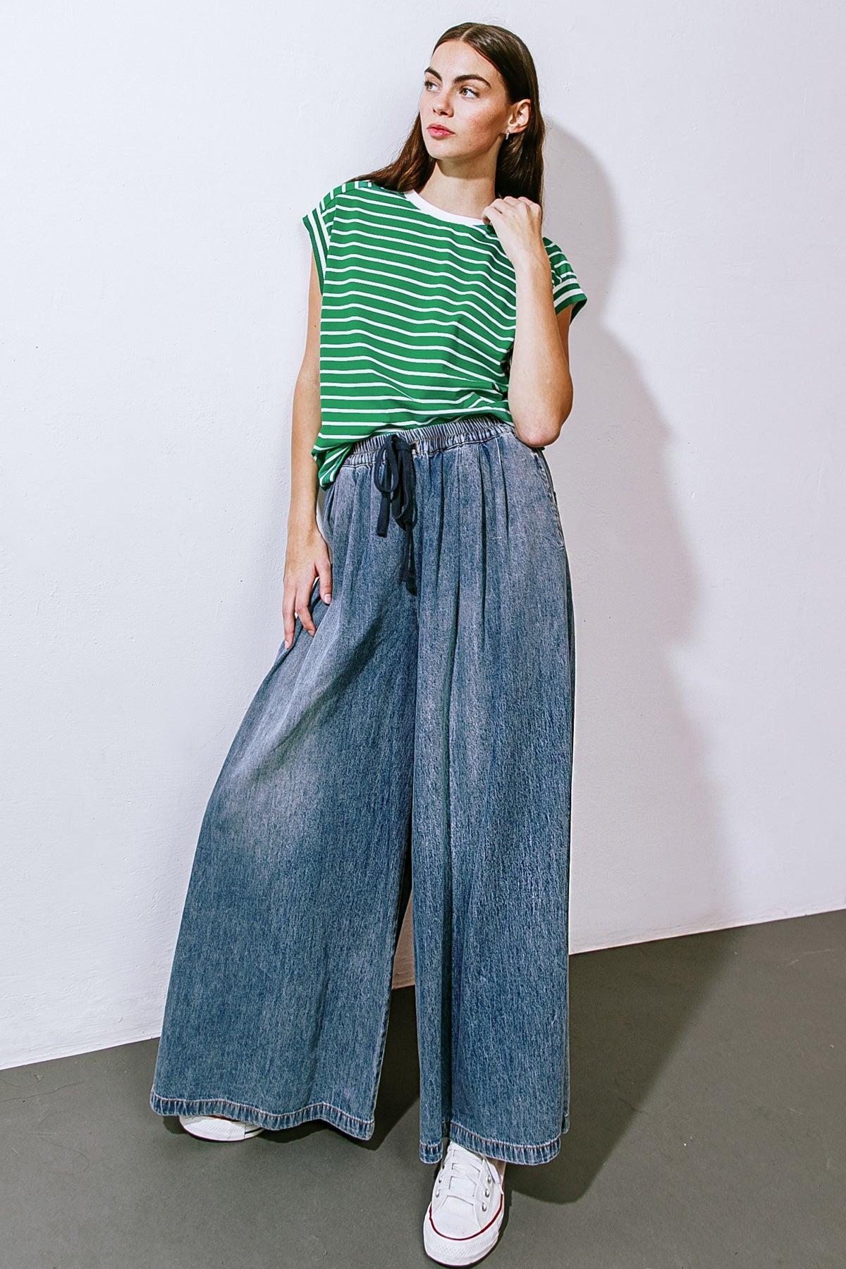 Streetside Sonnet Denim Pants - Image 3