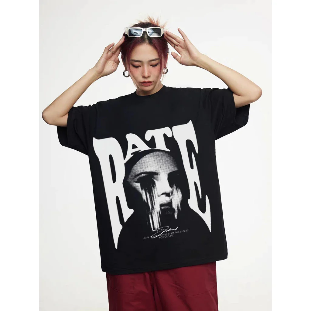 Summer New Printed T-shirt - Printed Short Sleeve Shirts - Image 2