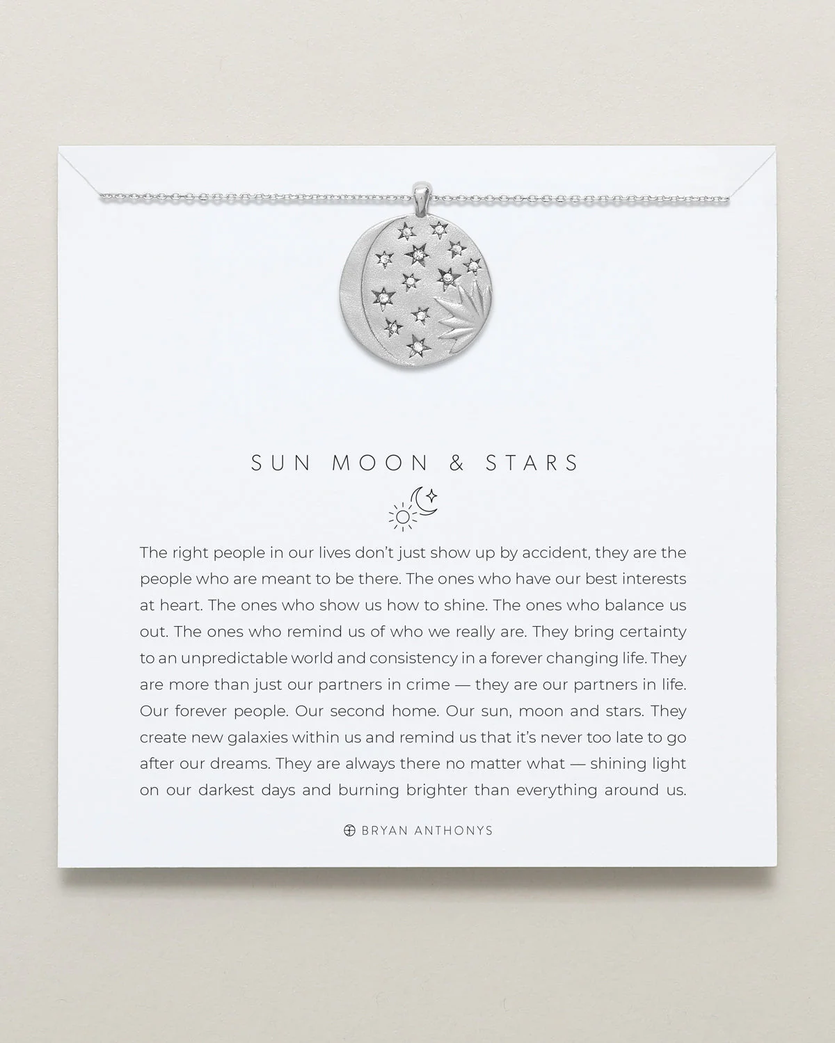 Sun Moon & Stars Necklace - Image 2