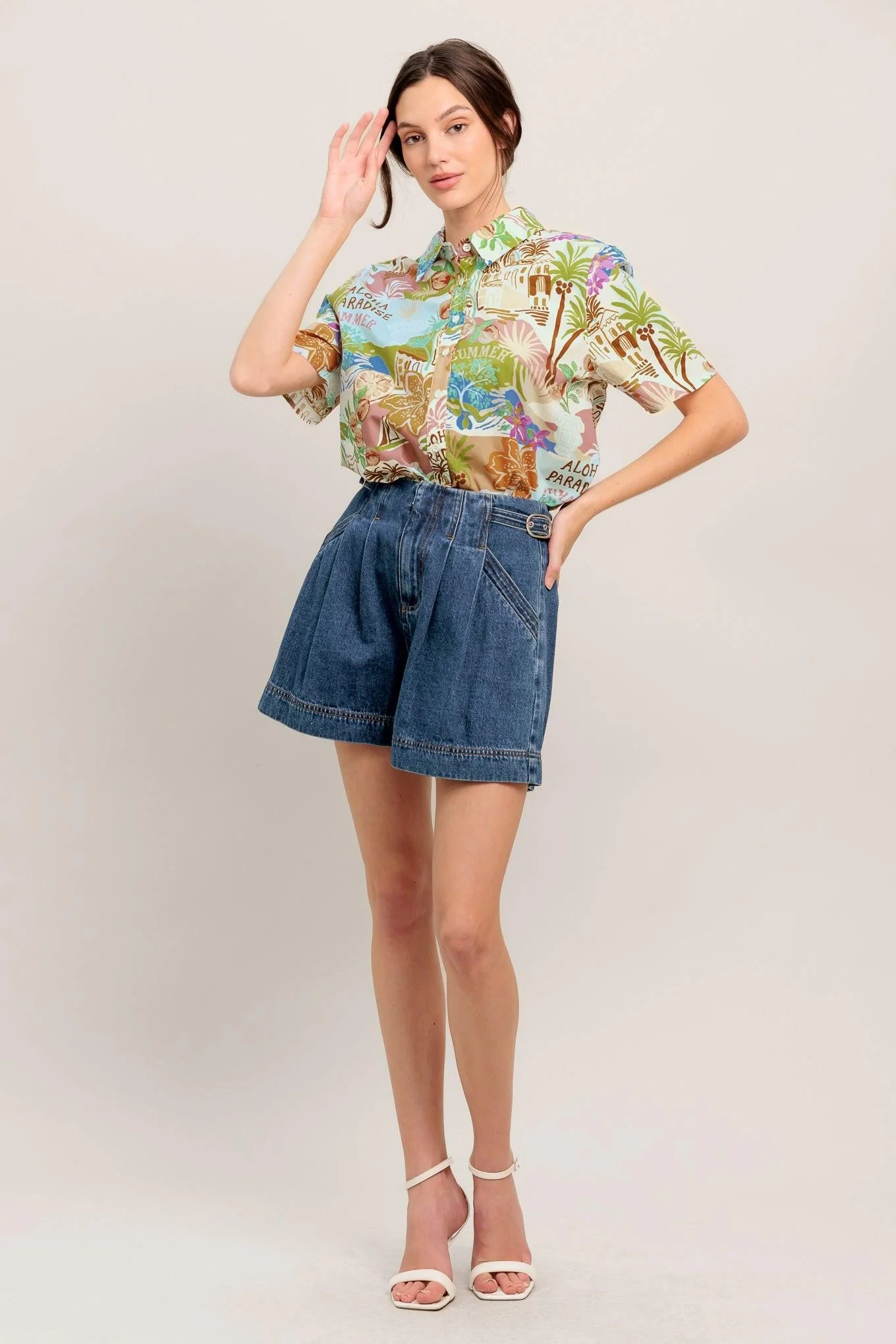Sunshine Getaway Woven Top - Image 6