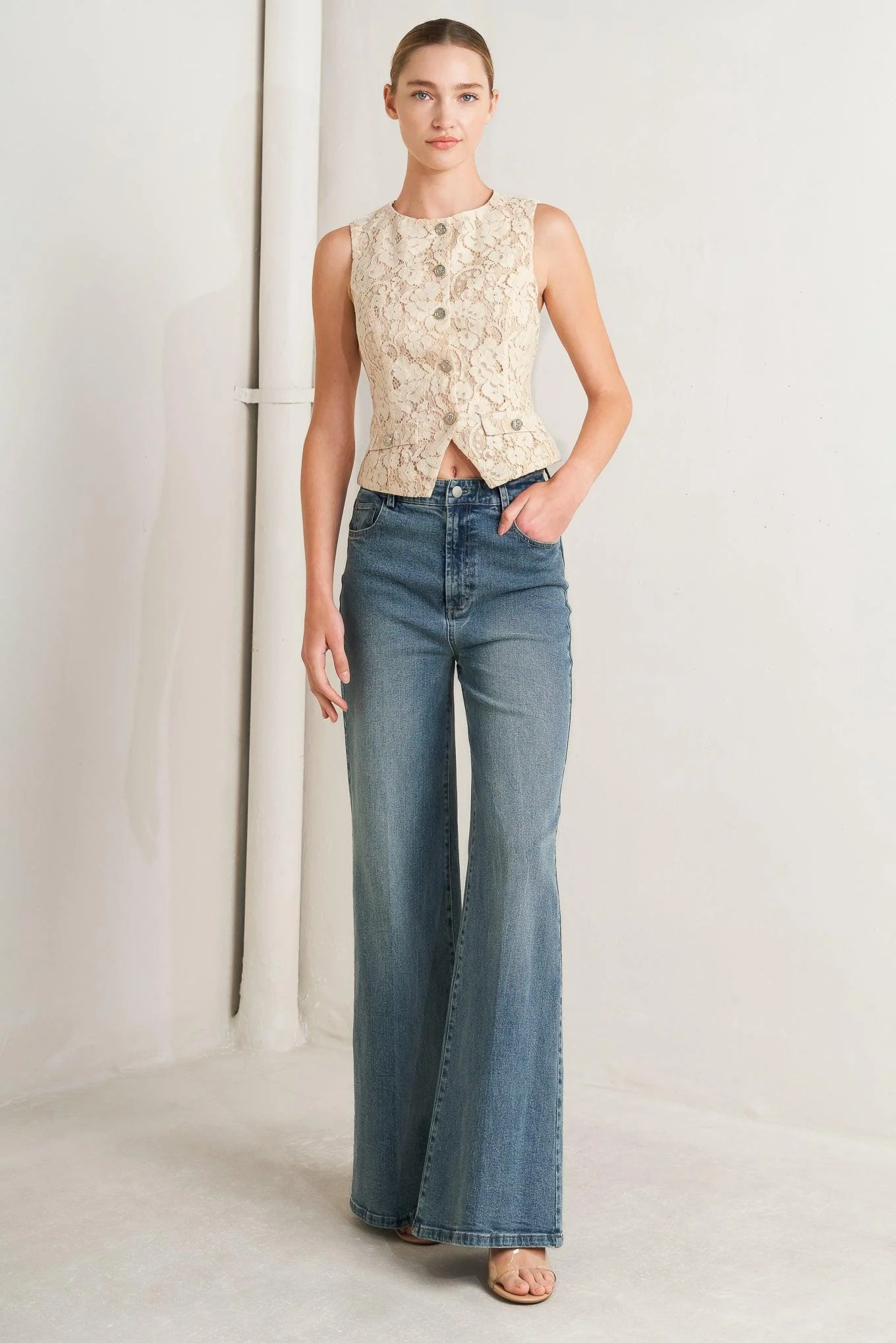 Sweet but Strong Woven Vest - Image 12