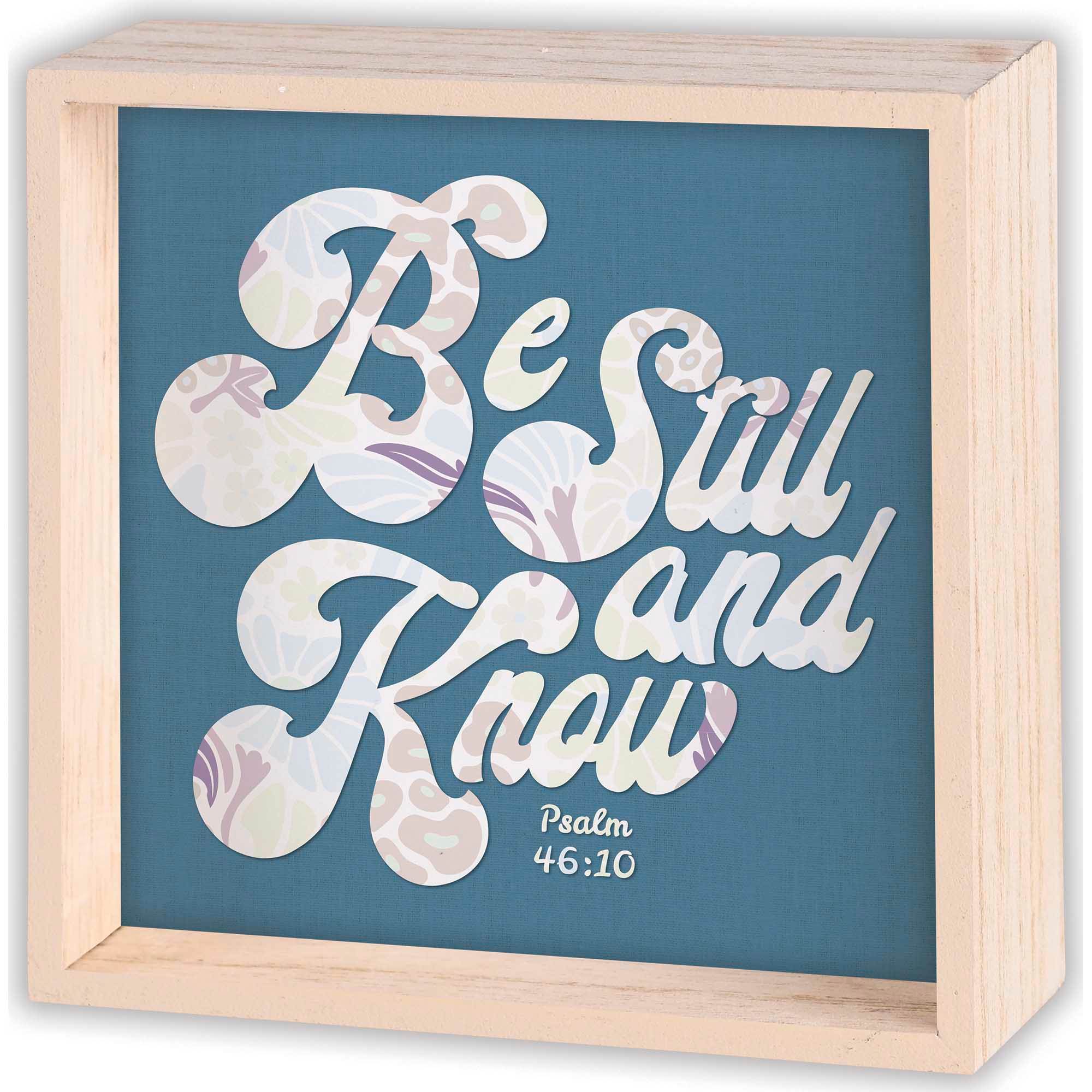 Tabletop 2 Sided Be Still And Know 6H Dicksons Neutral Home Decor Multiple - Image 3