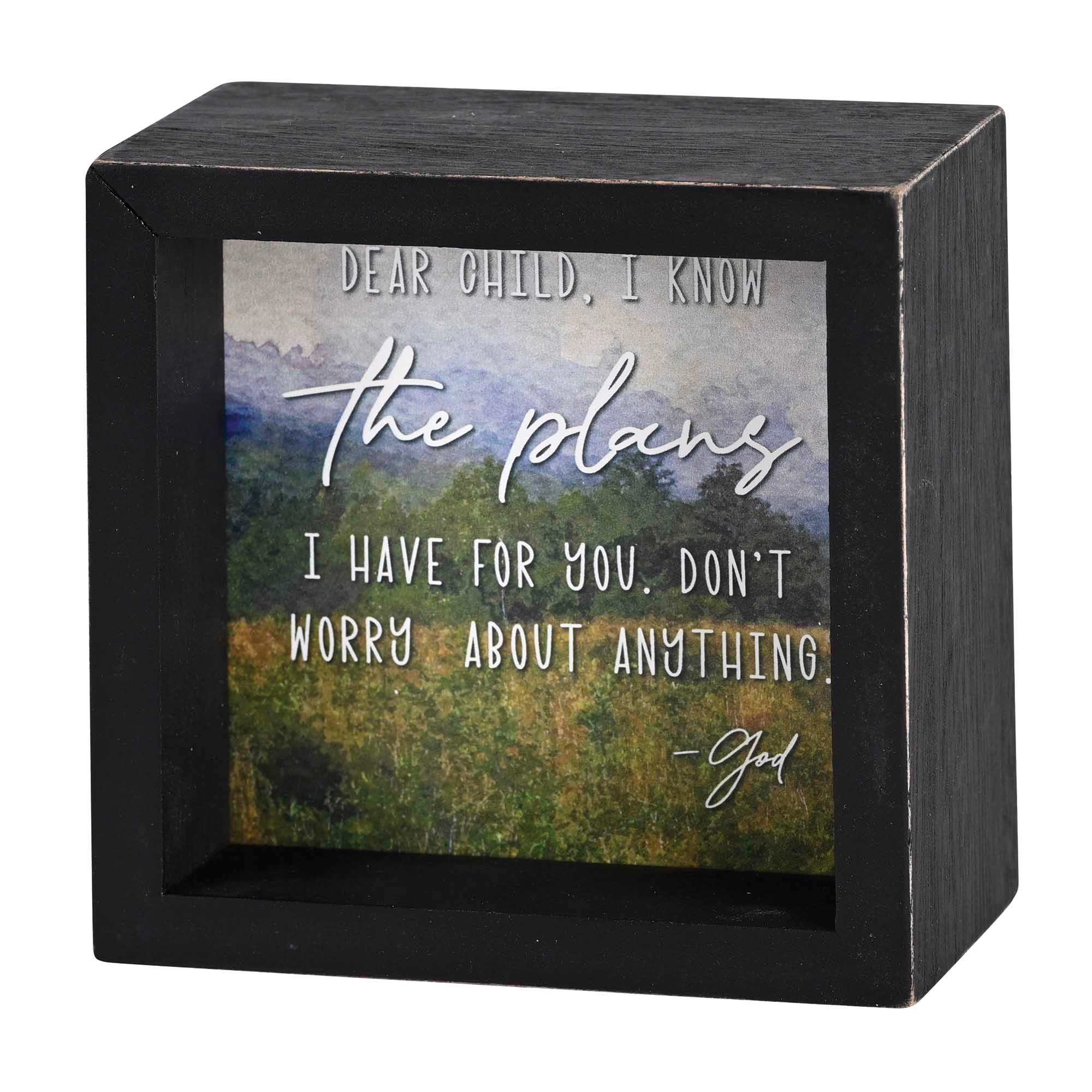 Tabletop 2 Sided I Know The Plans Bicycle Dicksons Neutral Home Decor Multiple - Image 2