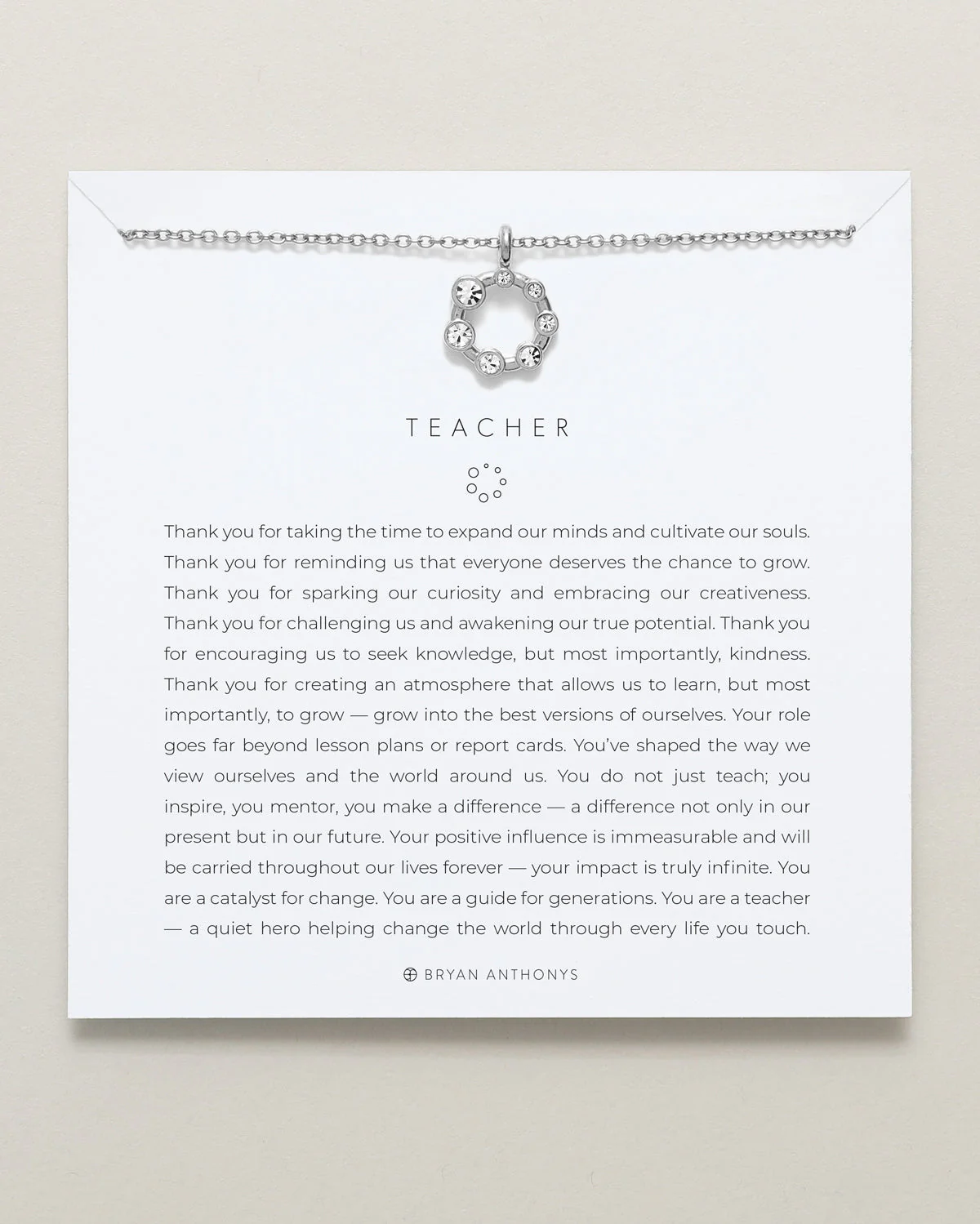 Teacher Necklace - Image 2