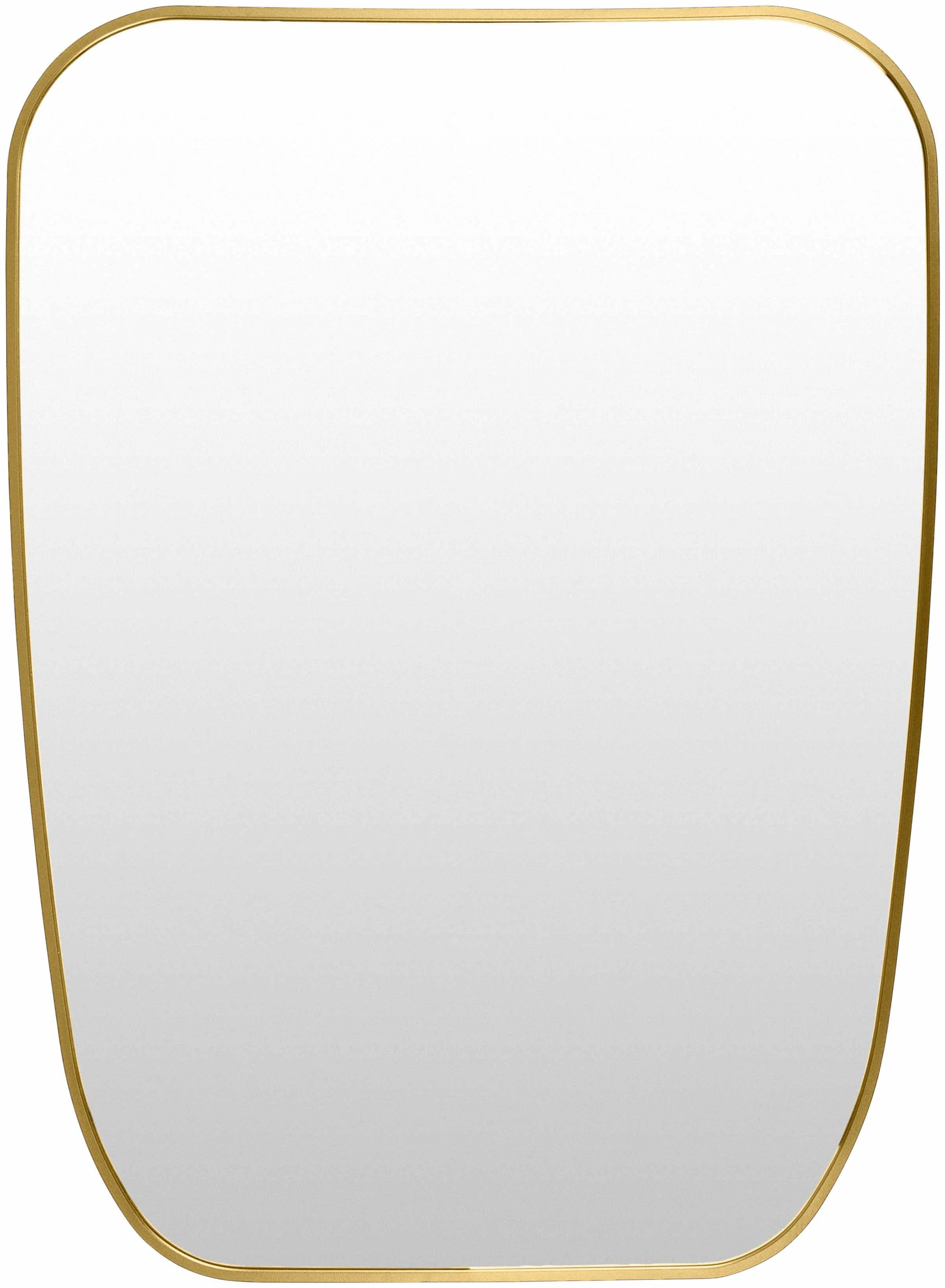 Texcaltic Gold Carved Mirror