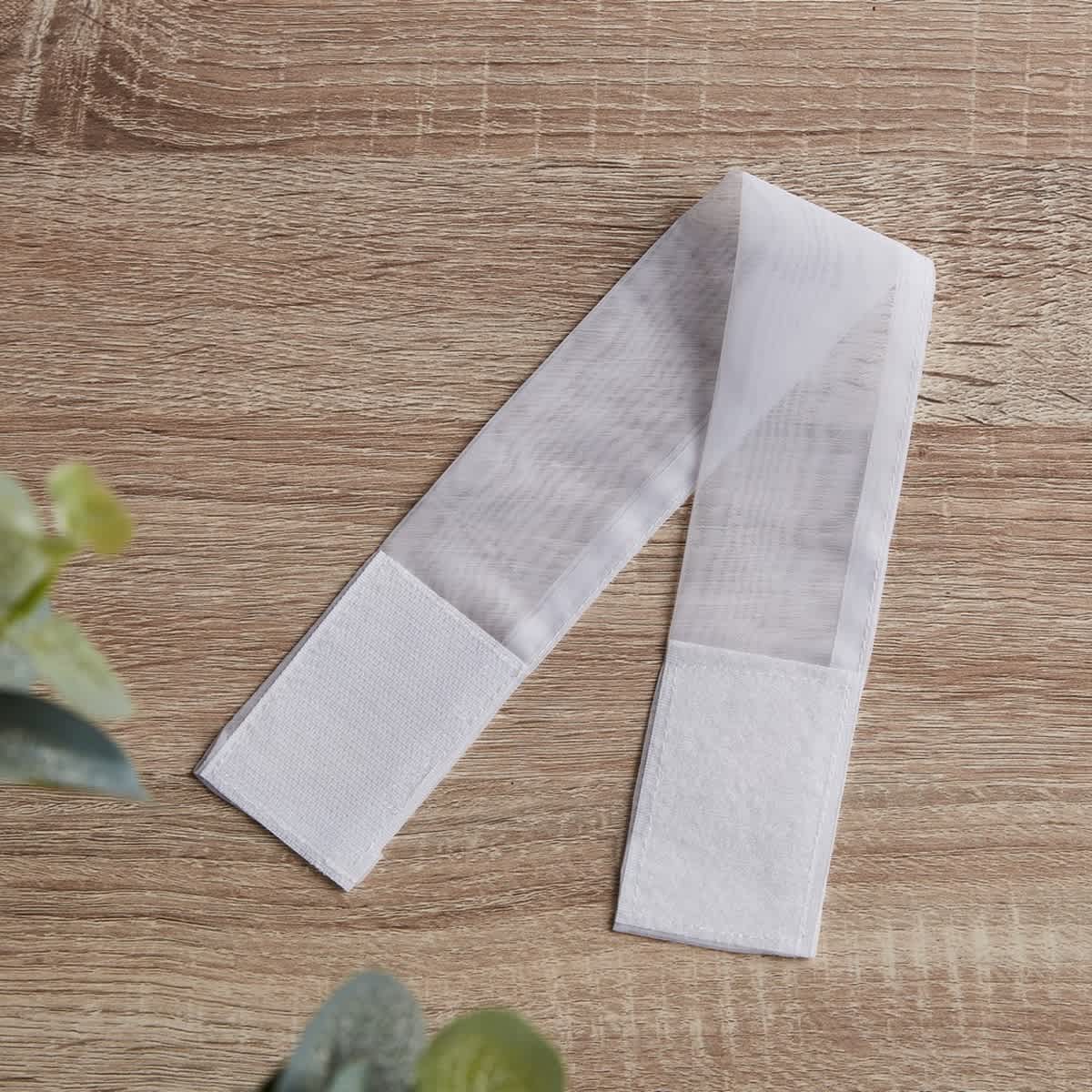 Thd Basics Sheer Sunlight Transparent French Door Curtains - Set of 2 - Image 11