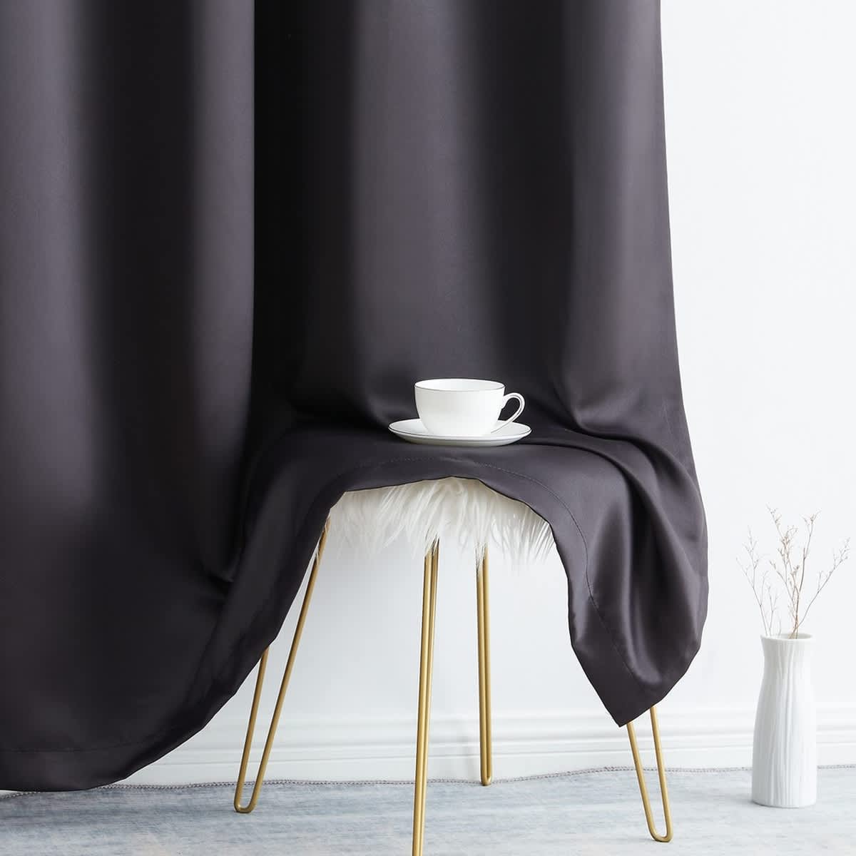 Thd Cambridge 100% Blackout Total Privacy Grommet Window Treatment Curtain Panels - Set of 2 - Image 41