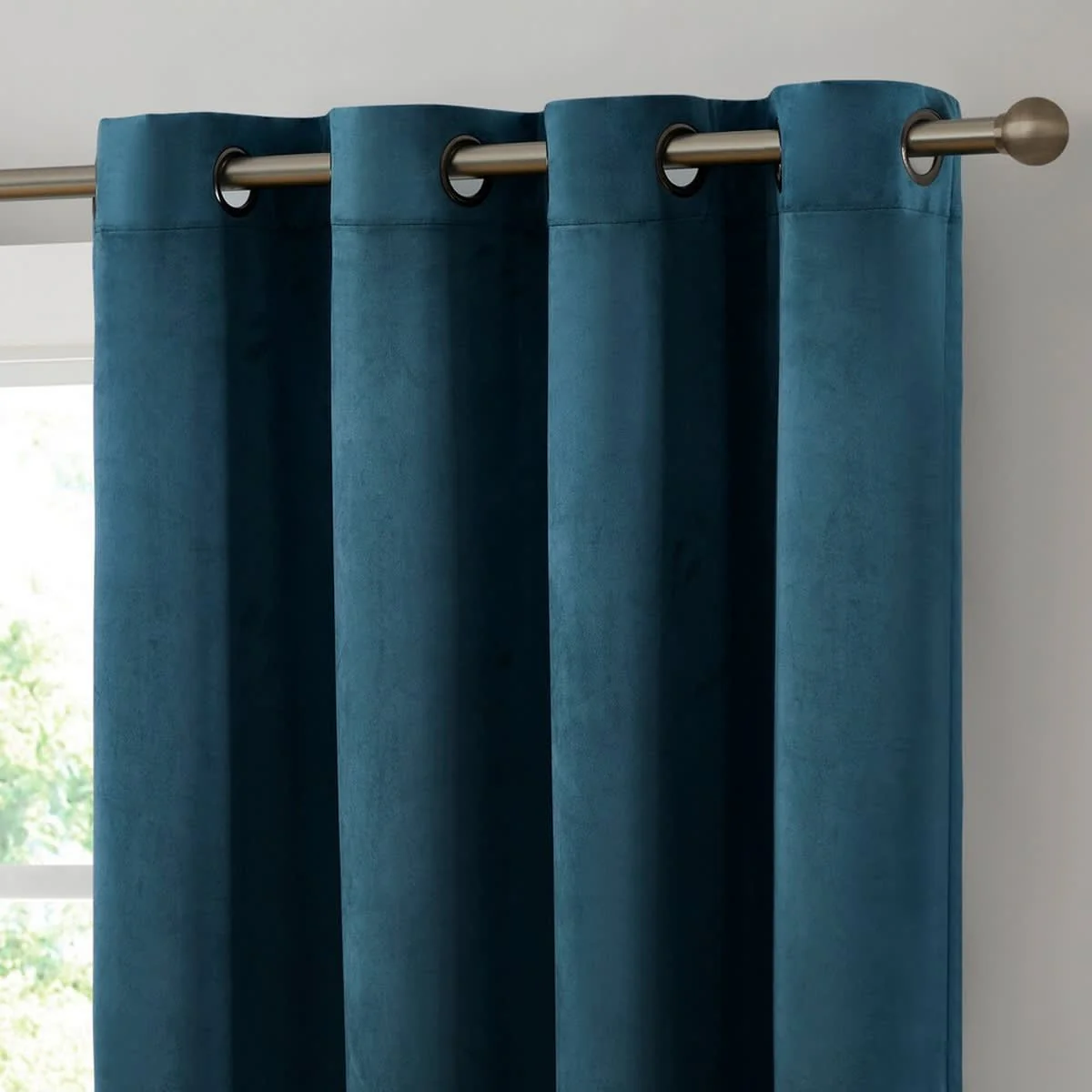 Thd Grace Velvet Premium Soft Grommet Window Treatment Curtain Drapery Panels - Set of 2 Panels - Image 17