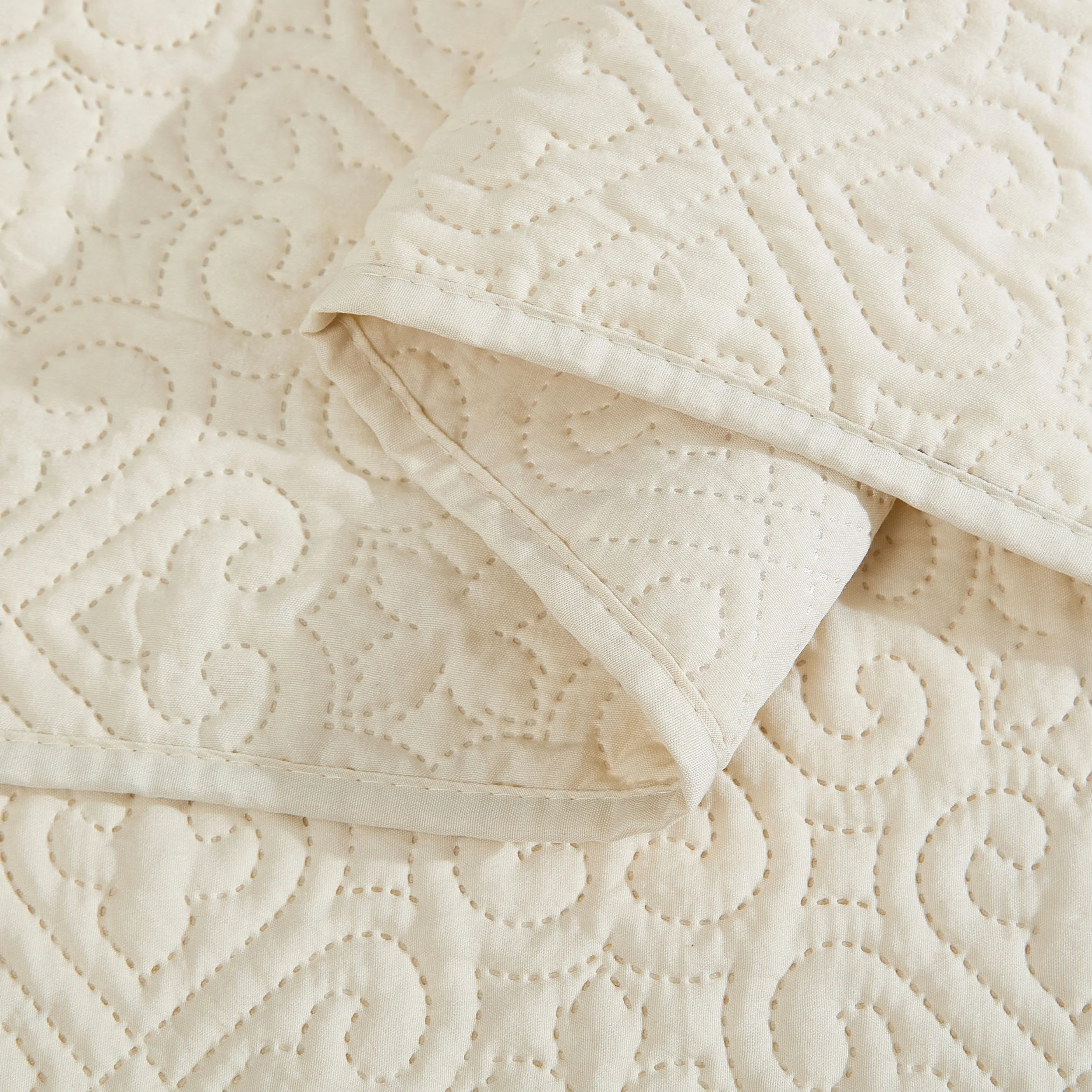 Thd Loren - 3 Piece Full Queen Size Quilt Set, Lightweight Queen Bedspread Coverlet Set - Image 7