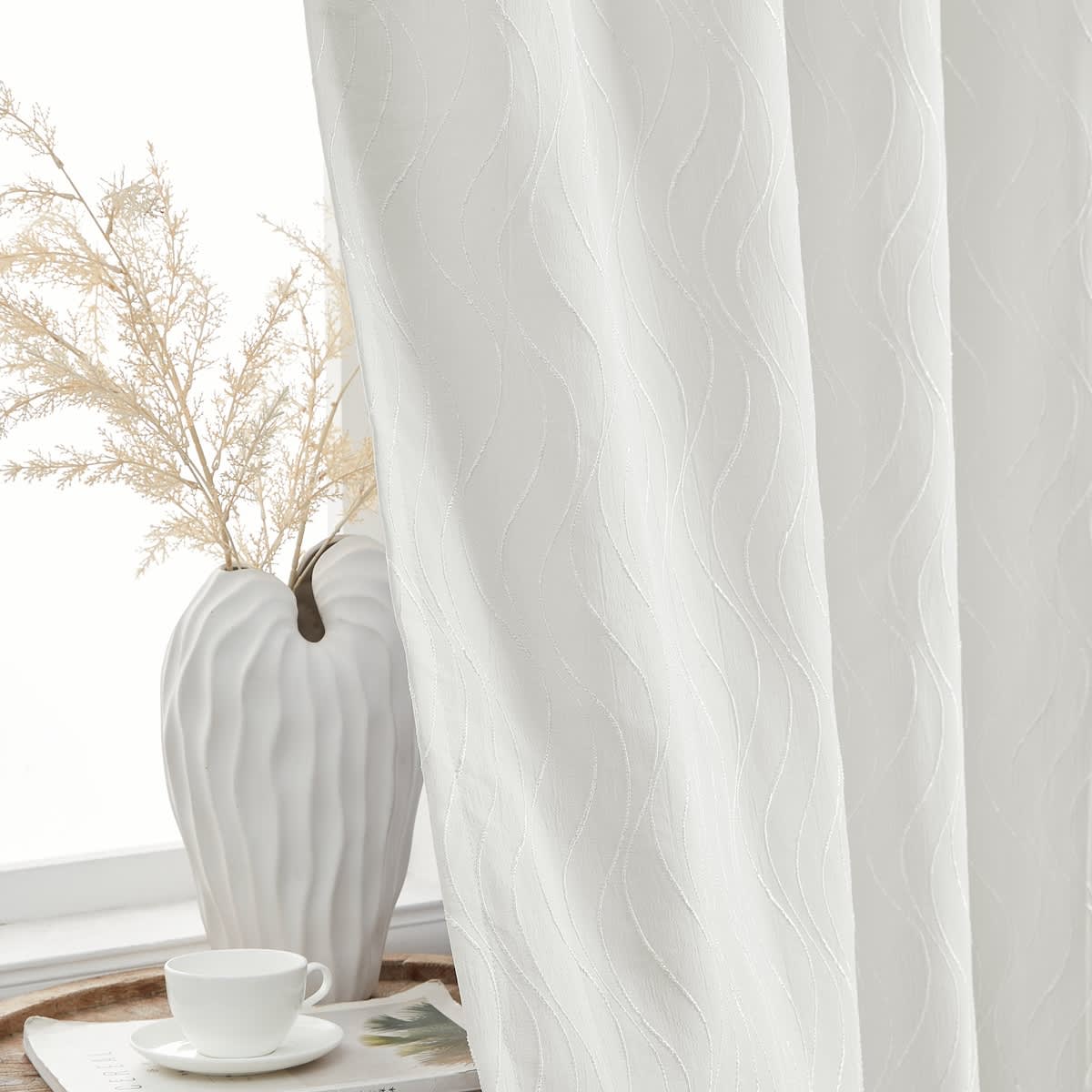 Thd Spring 100% Blackout Thermal Energy Efficient Window Curtain Grommet Panels - Set of 2 - Image 10