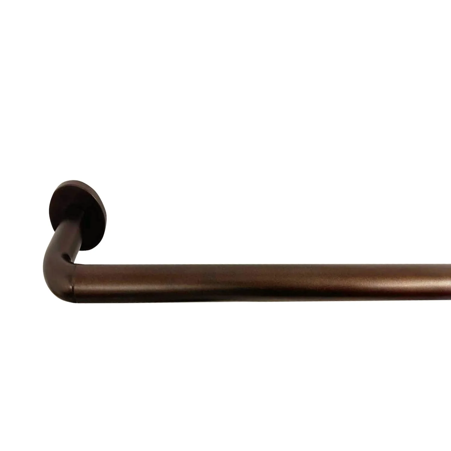 Thd Wrap Around Room Darkening Grommet Curtain Rod - Adjustable Telescoping Curtain Rod - Sturdy Rustproof Pipe 1" Diameter for Heavier Blackout Drapes - Image 5