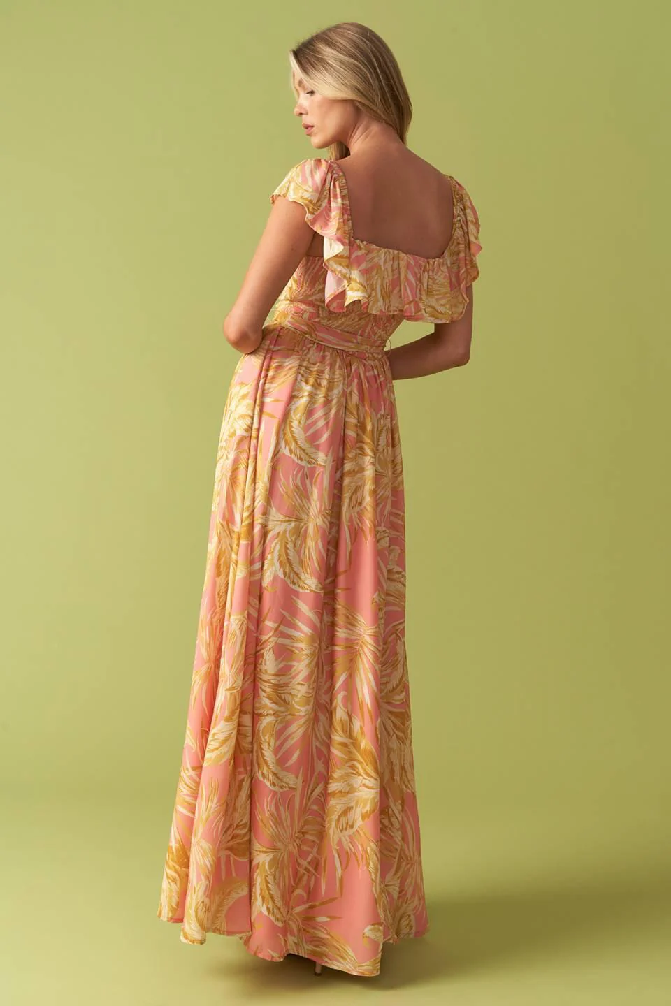 The Art of Balance Woven Midi Dress - Image 2