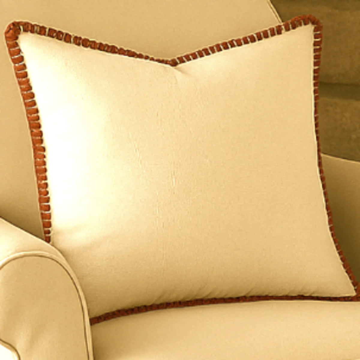 The Inspiring Home Whip Stitch Throw Pillow - Image 3