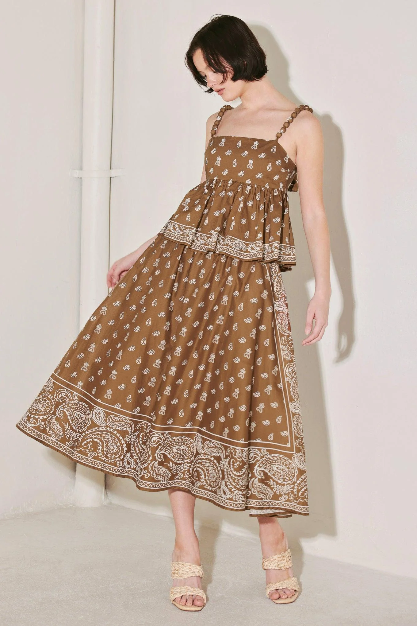 The More the Merrier Woven Full Midi Skirt - Image 10