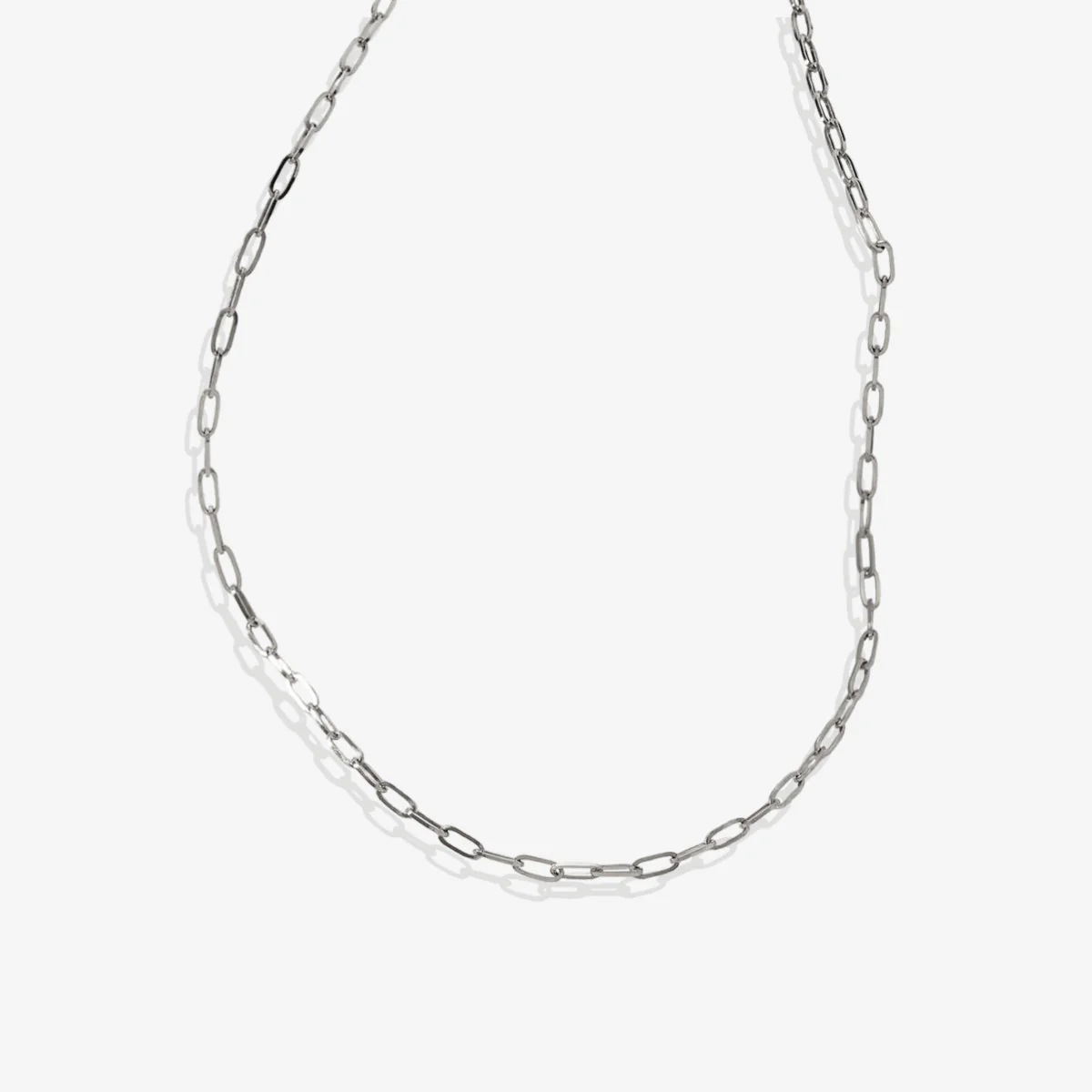 Mint & Lily Thin Paperclip Necklace - Image 12