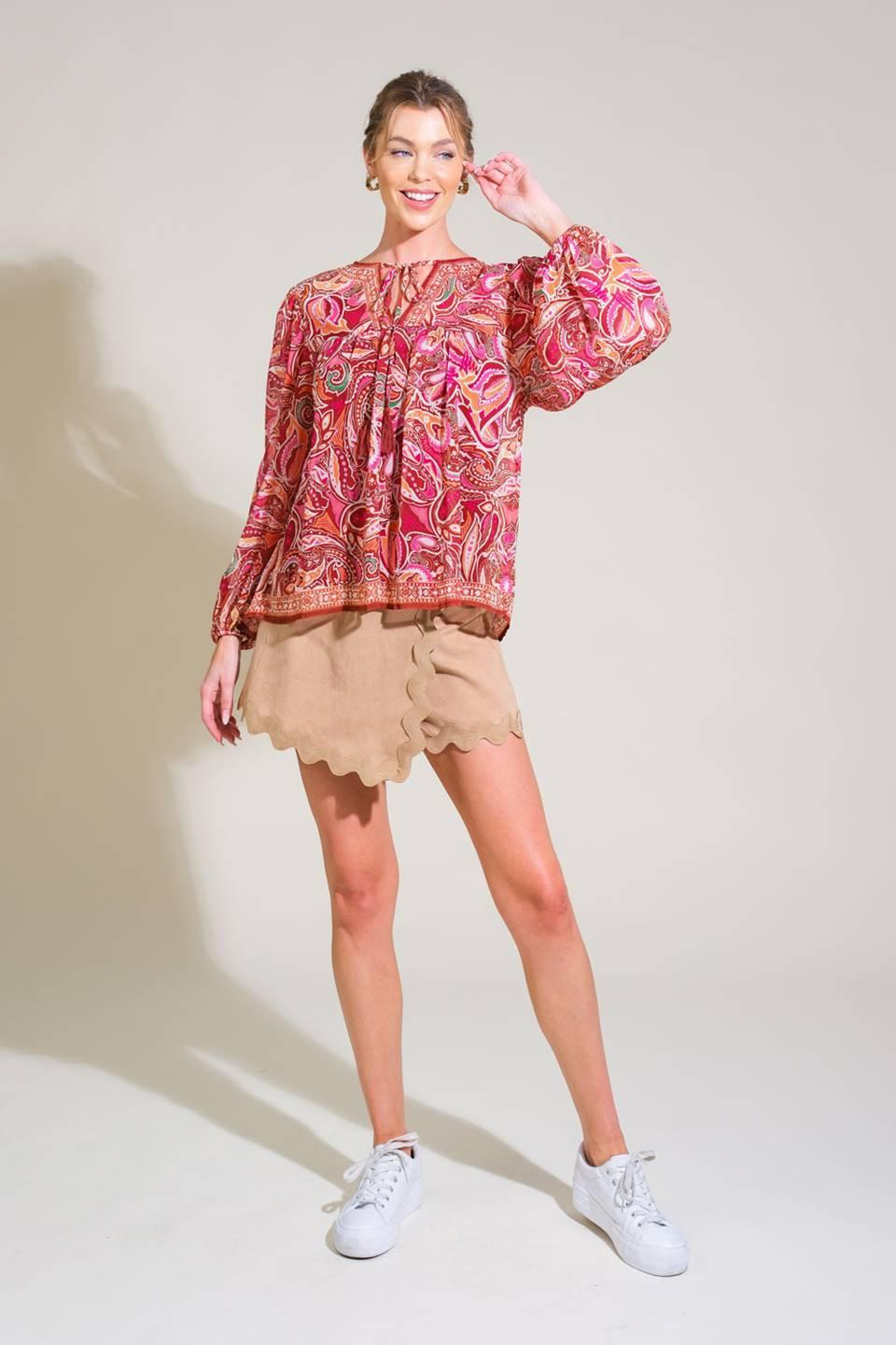 Time After Time Woven Top - Image 4