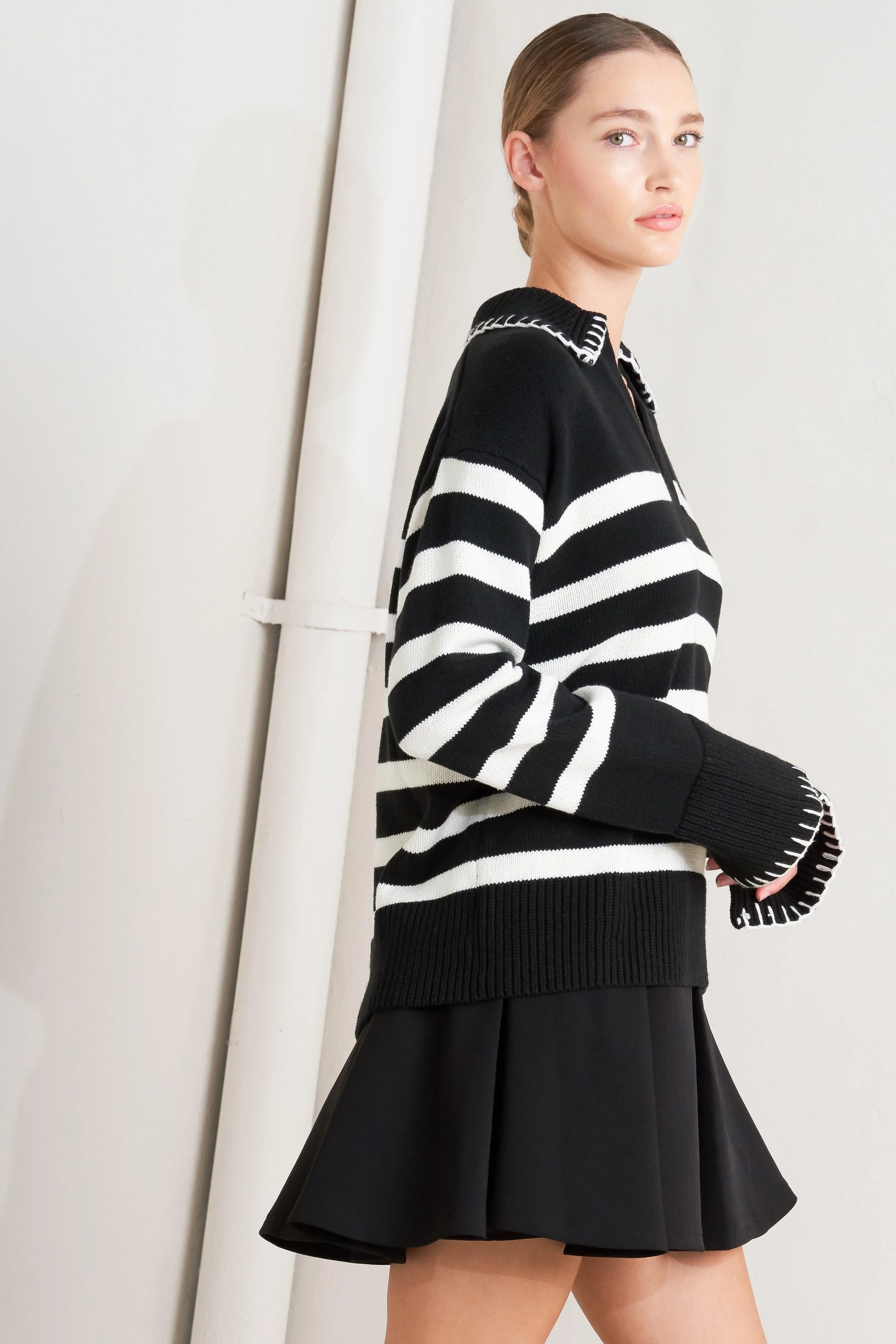 Timeless Charm Sweater Top - Image 6