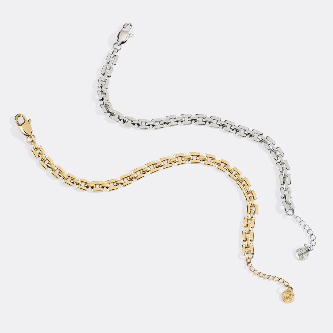 Mint & Lily Timepiece Link Chain Bracelet - Image 7