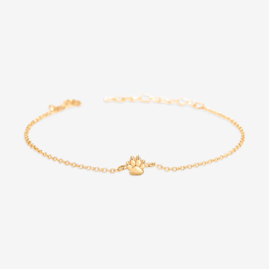 Mint & Lily Tiny Pawprint Bracelet - Image 5