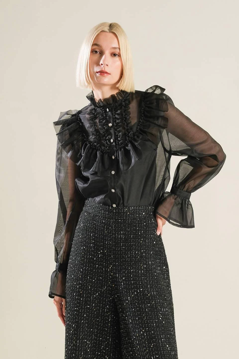 To My Love Woven Blouse - Image 2