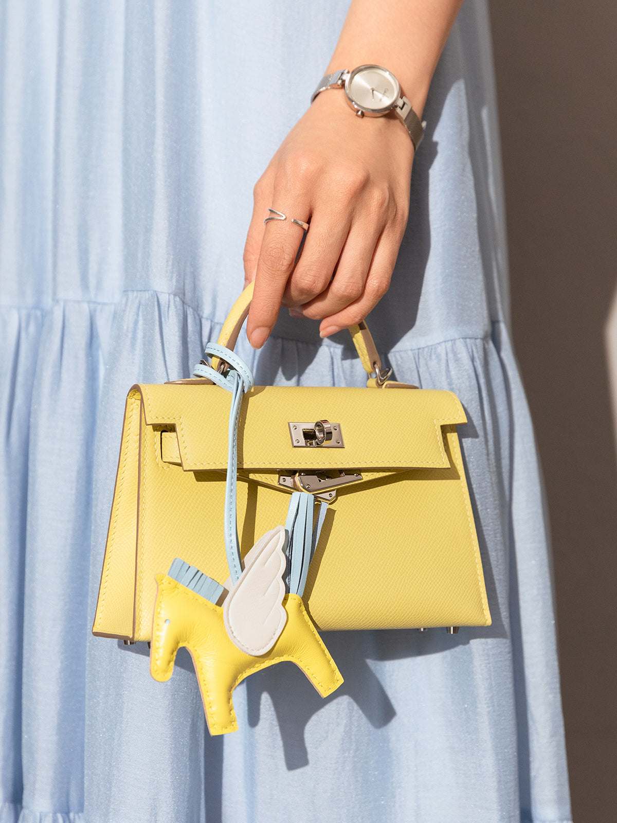 Trendy Petite Top Handle Bag - Image 15