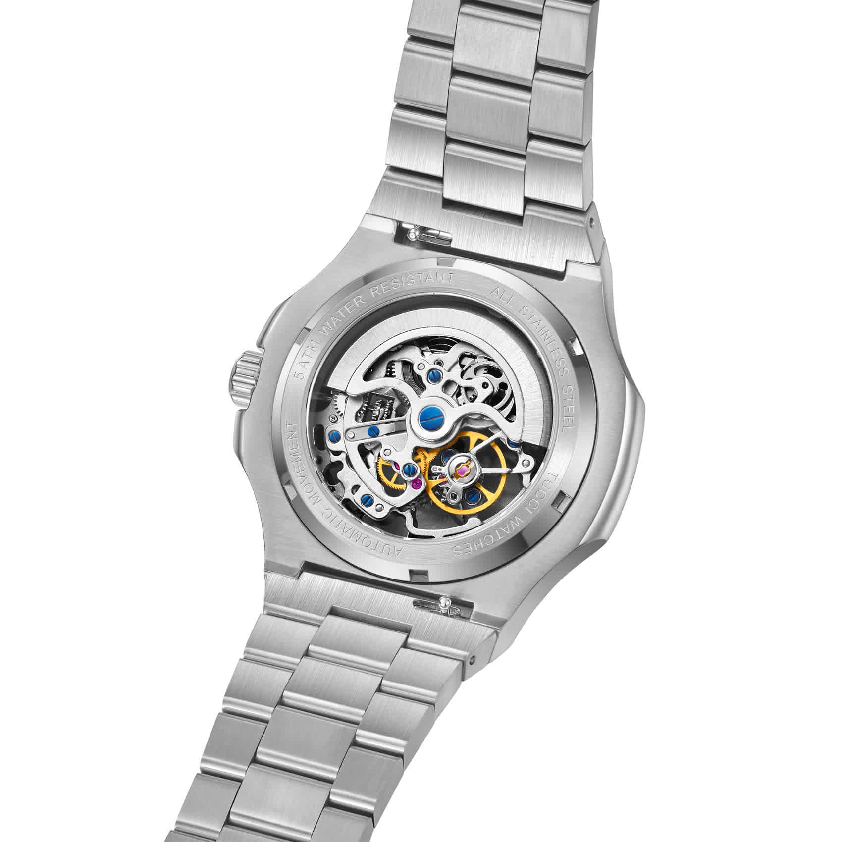 TUCCI Italy Alto Livello Unisex Stainless Steel Wrist Watch - Image 7