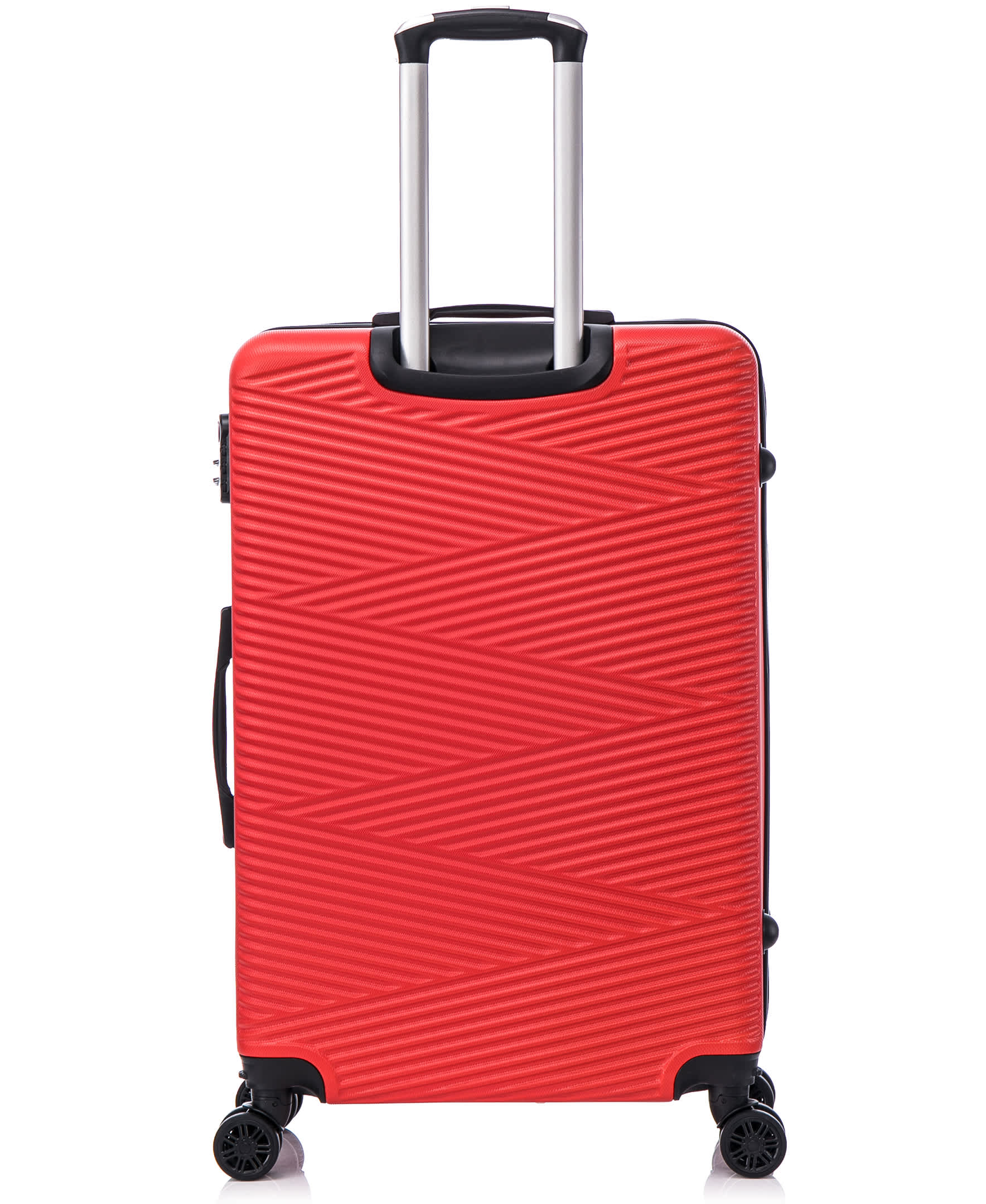 TUCCI Italy AVENA 3PC Hardside Luggage Set (20" 24" 28") - Red - Image 7