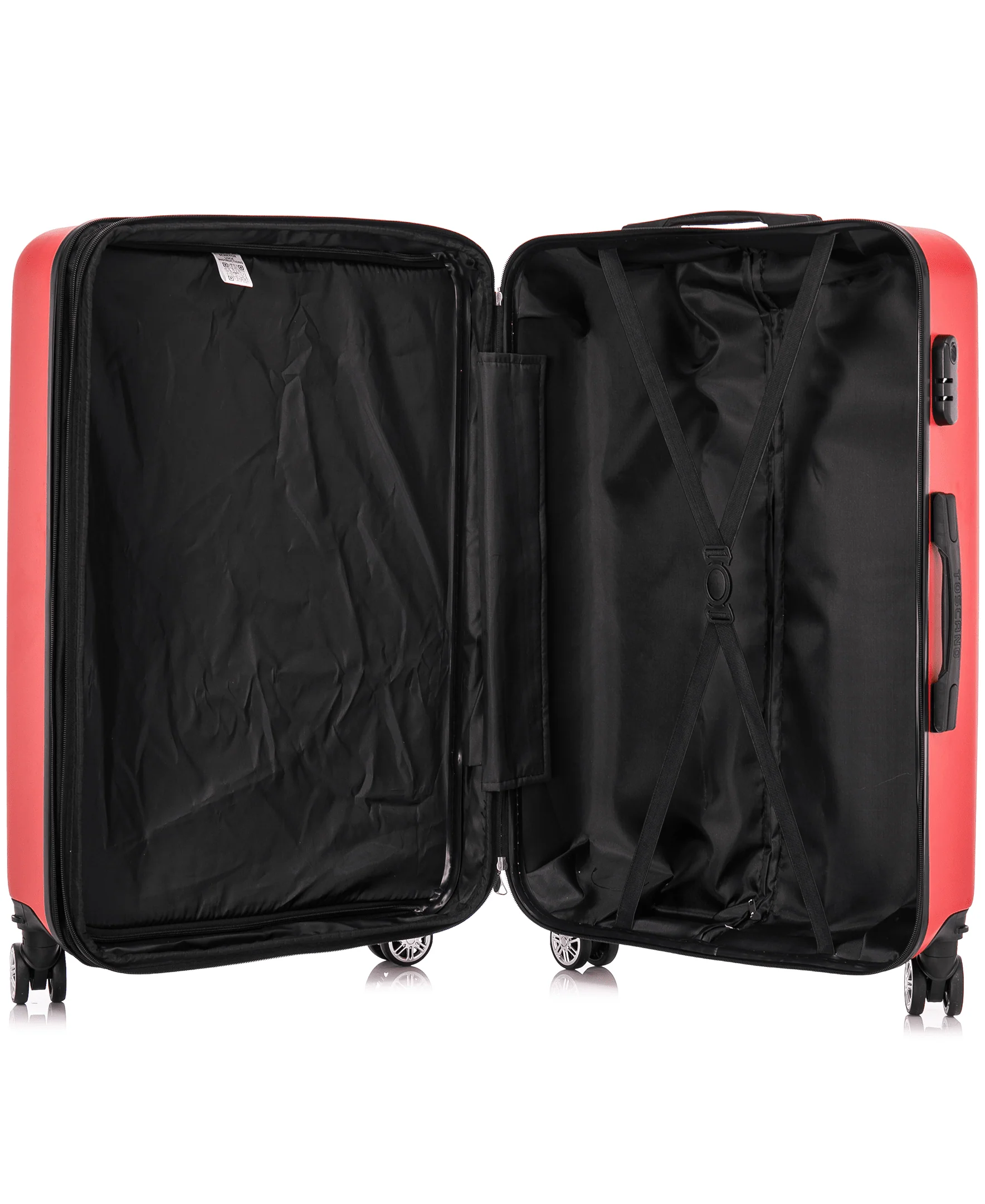 TUCCI Italy COLPI 3PC Hardside Luggage Set (20" 24" 28") - Blue - Image 36