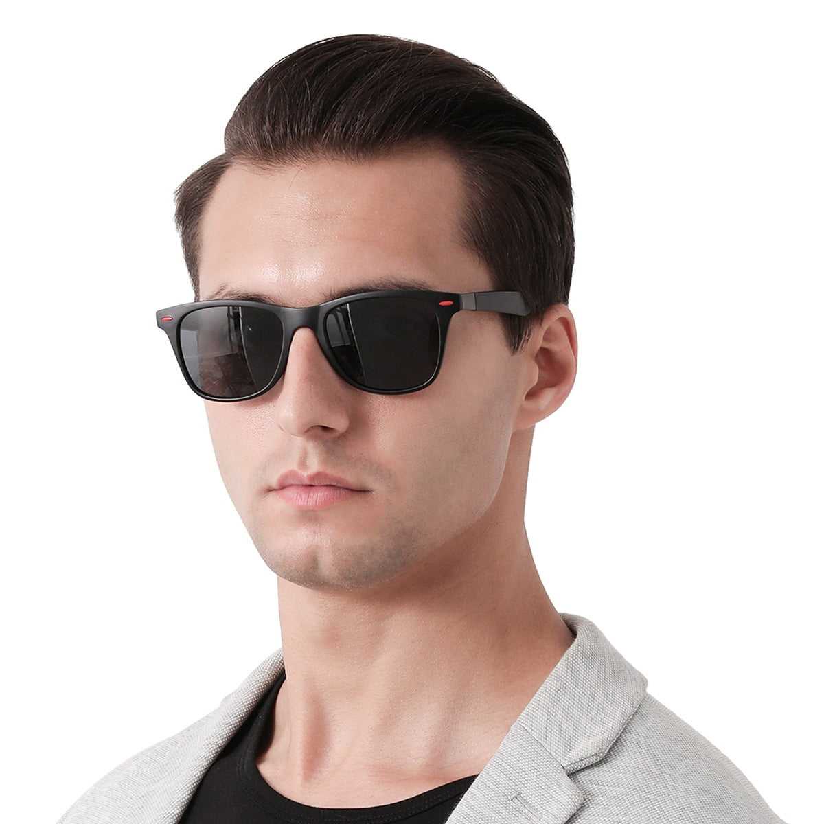 TUCCI Italy Dark Polarized UV400 Driving Sunglasses Anti‑Glare Design - Image 3