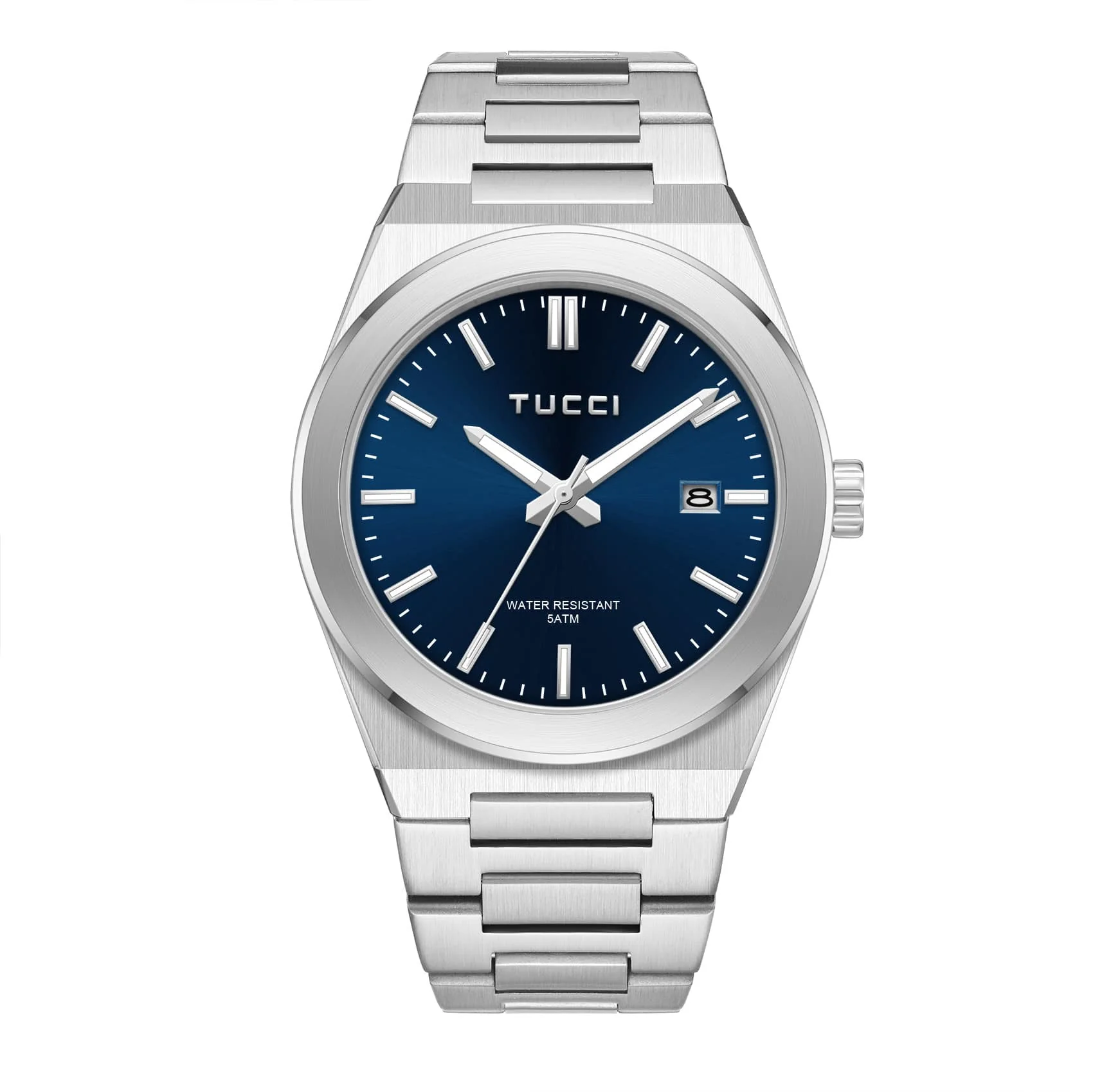 TUCCI Italy Dicromatico Unisex Stainless Steel Wrist Watch - Image 12