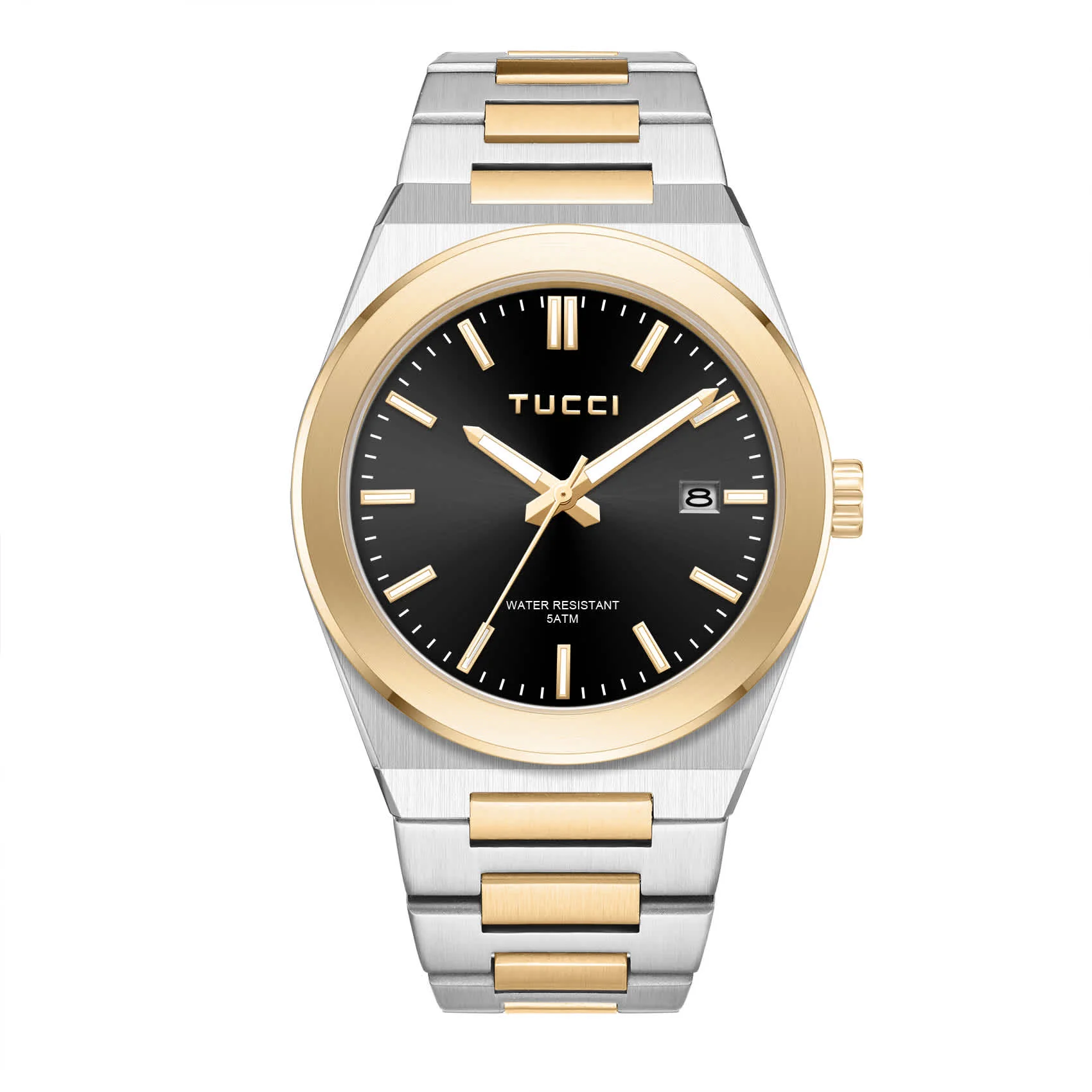 TUCCI Italy Dicromatico Unisex Stainless Steel Wrist Watch - Image 20